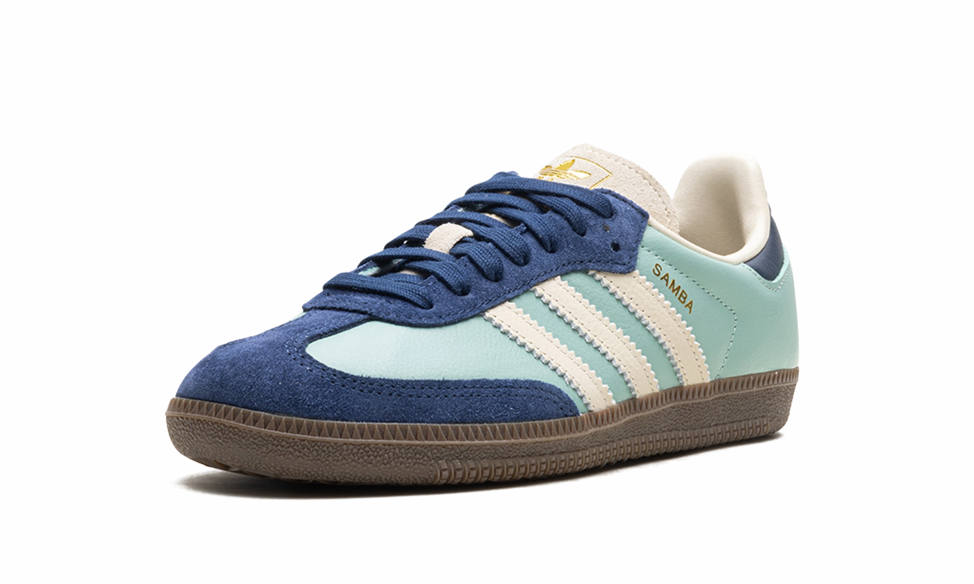 Samba OG WMNS "Hazy Green" Bright Accents Tide Jog