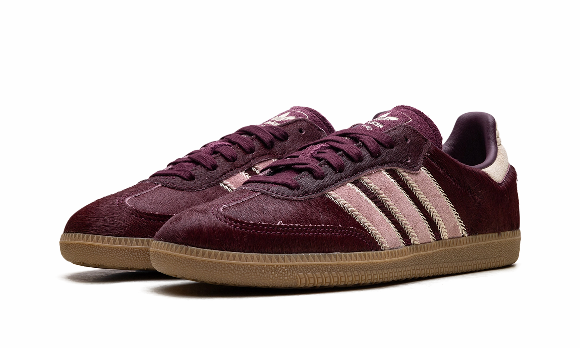 Samba OG WMNS "Maroon Sand Strata Pony" School Jog Kick Hike