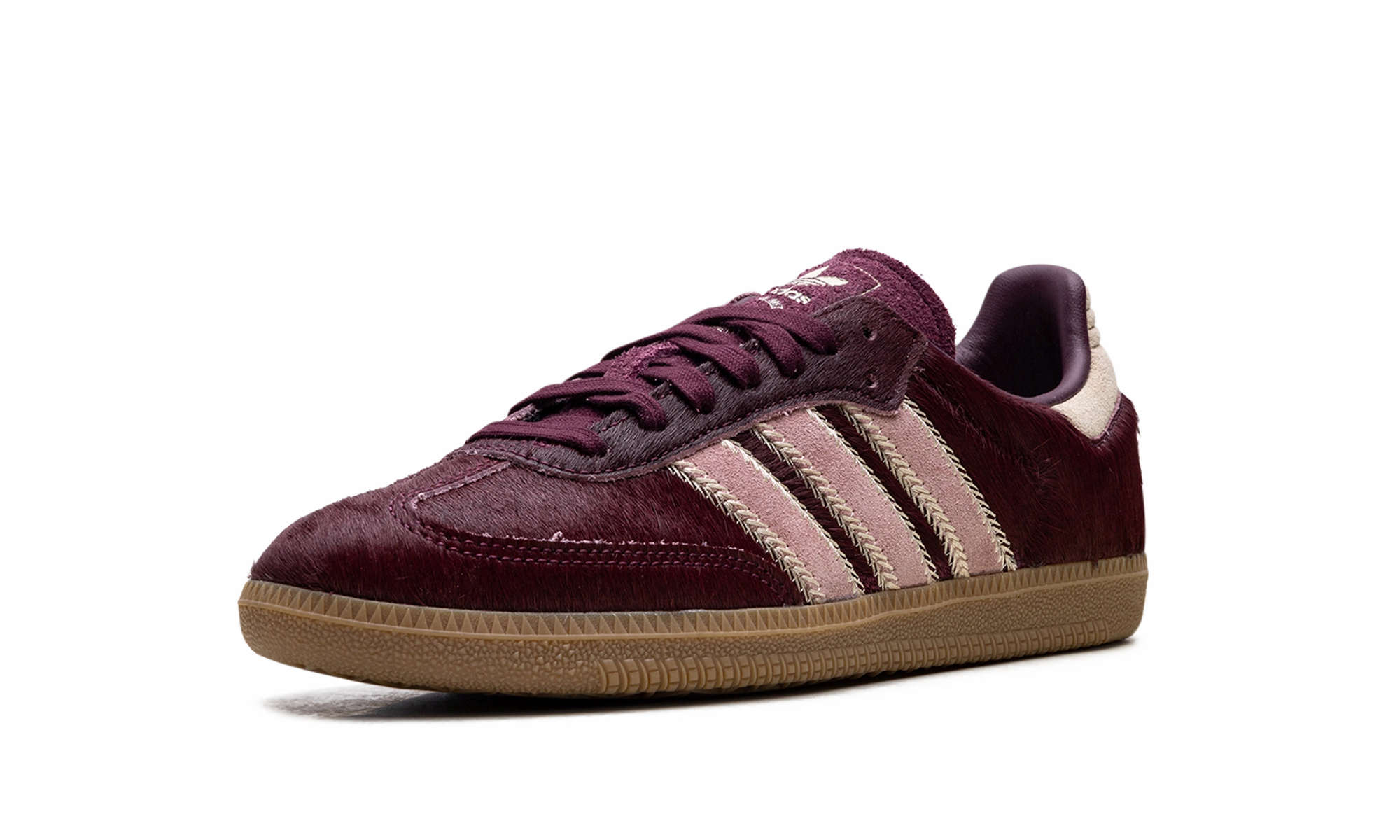 Samba OG WMNS "Maroon Sand Strata Pony" Walk Style