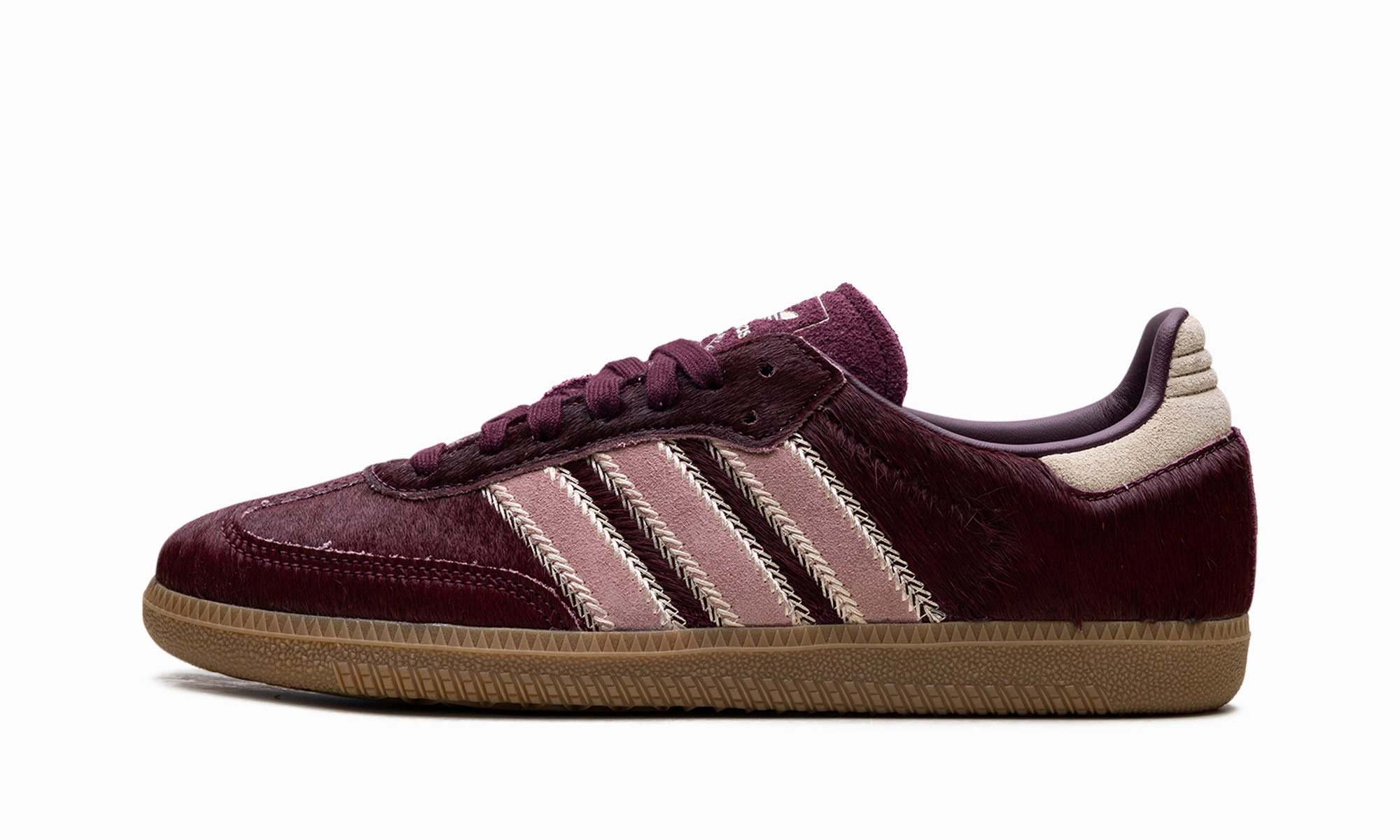 Samba OG WMNS "Maroon Sand Strata Pony" Dual Density Midsole