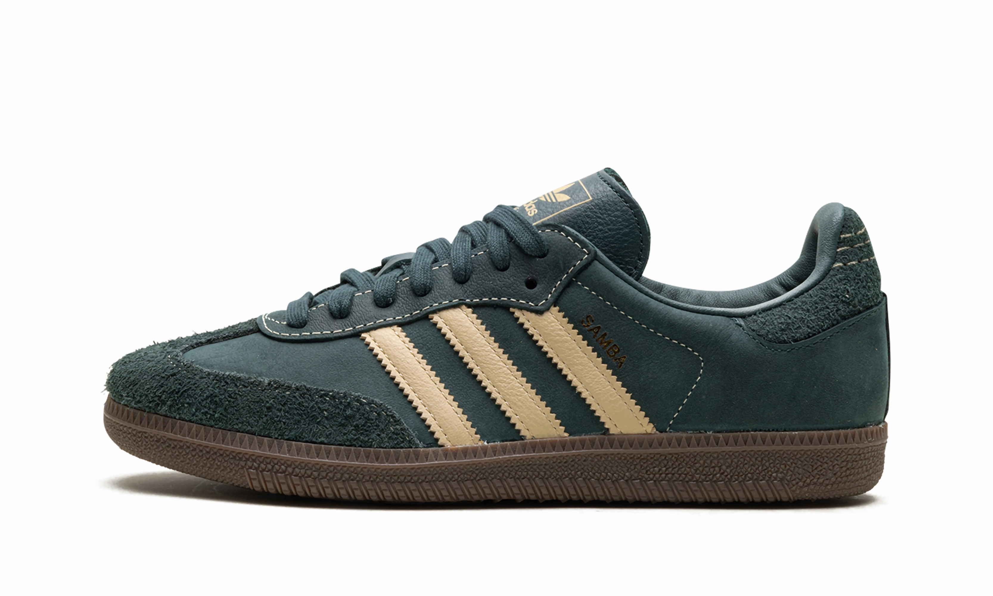 Textured Grip Pattern Go Light Samba OG WMNS "Mineral Green Crystal Sand"