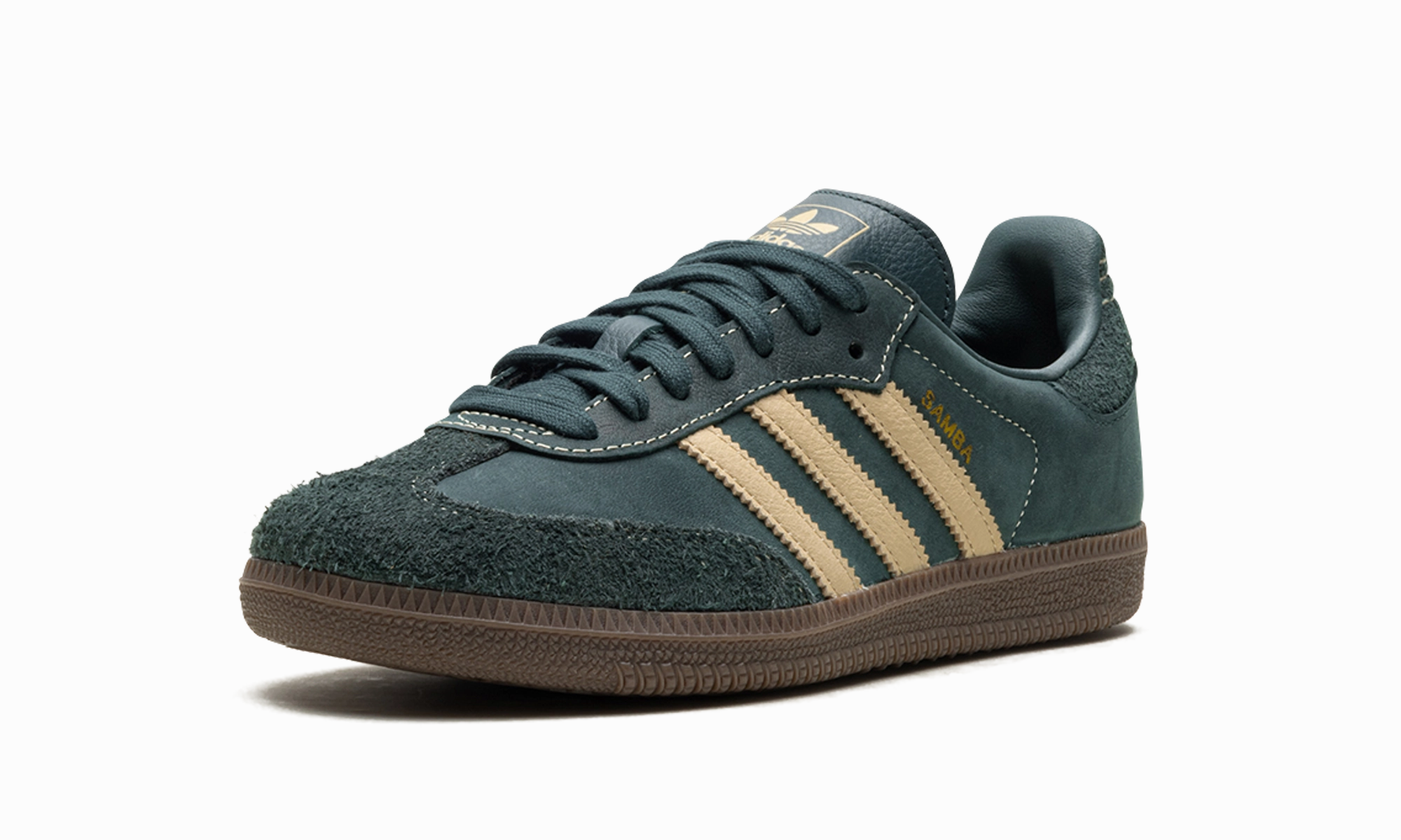 Samba OG WMNS "Mineral Green Crystal Sand" Comfortable Feeling
