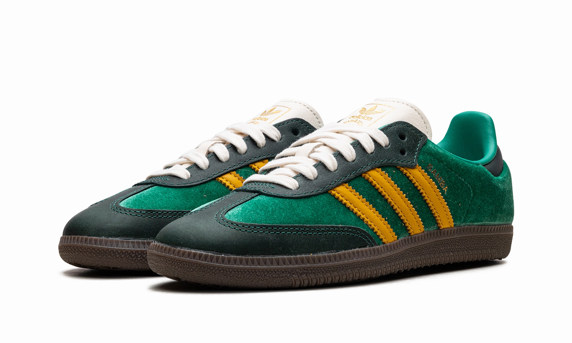 Samba OG WMNS "Preloved Yellow" Elastic Gore Panels City Moments