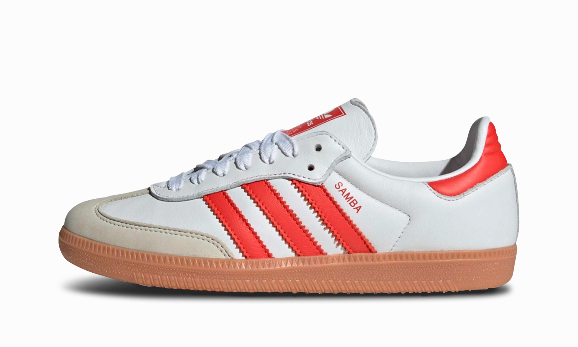 SAMBA OG WMNS "White Solar Red" Comfy Pair