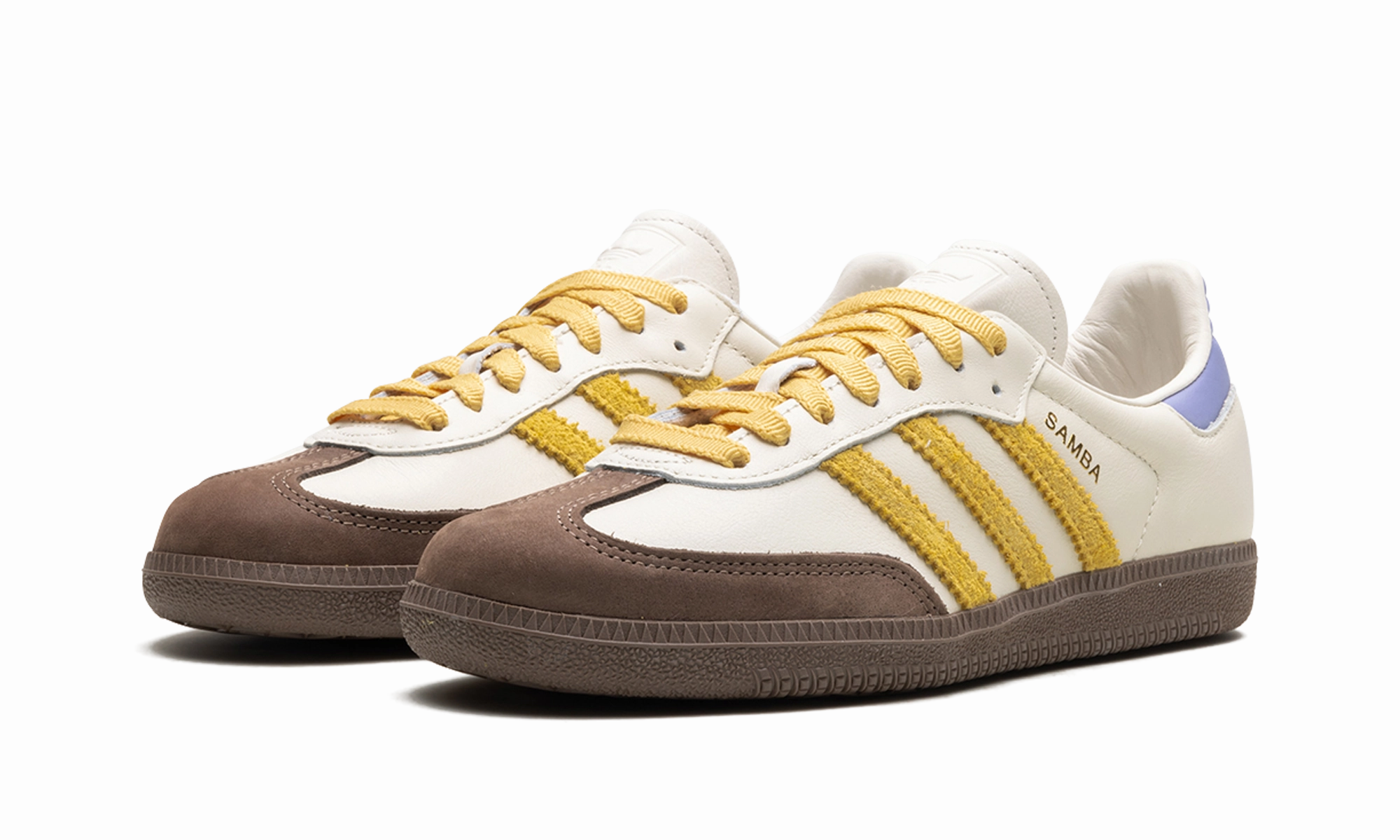 Samba OG WMNS "White Violet Tone" Drawstring Lace Ankle Support Padding