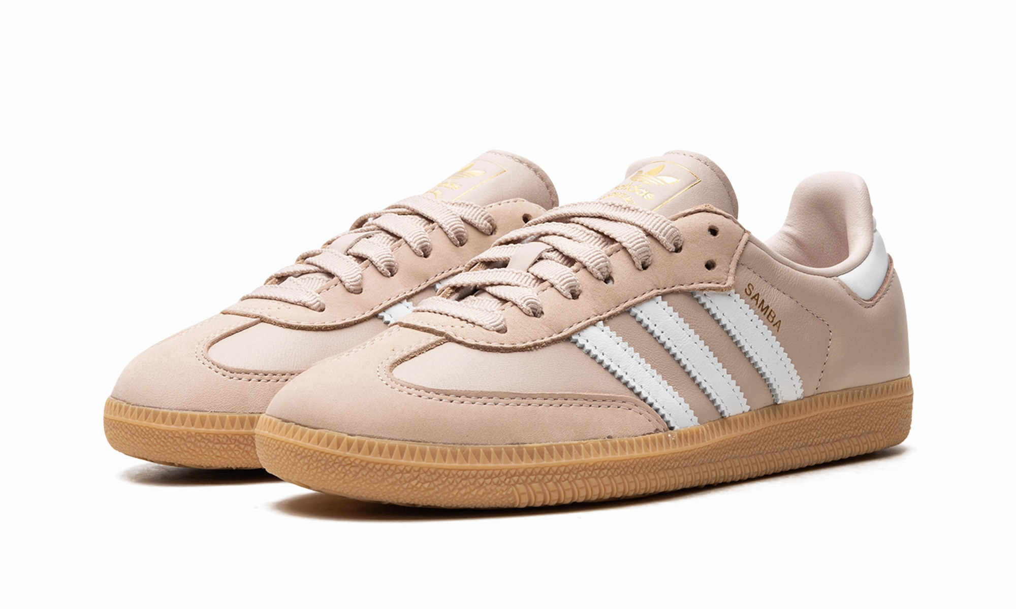 Samba OG WMNS "Wonder Taupe" Flex support Family Pace