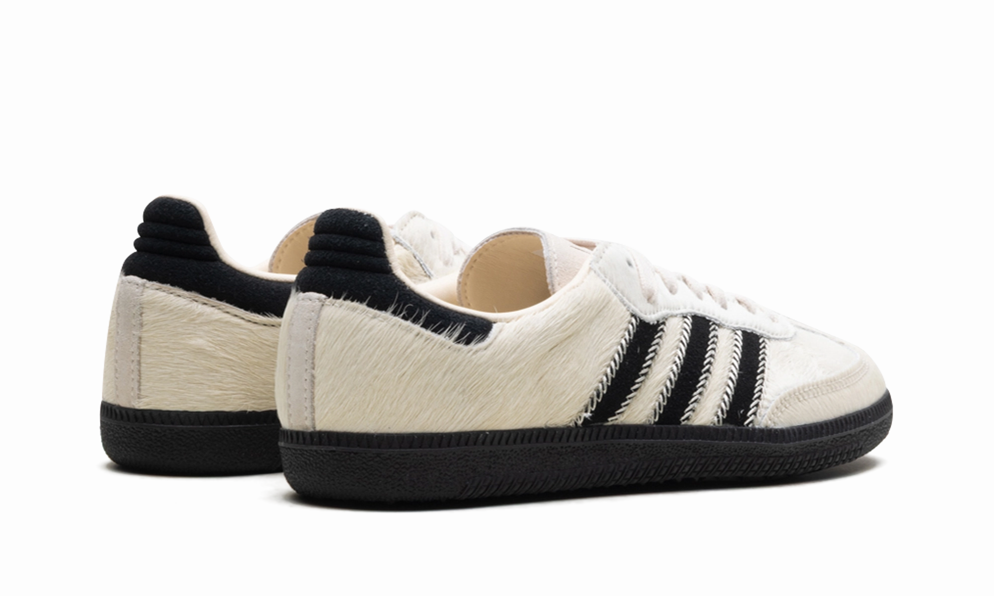 Good elasticity On Foot Samba OG WMNS "Wonder White Black Pony"
