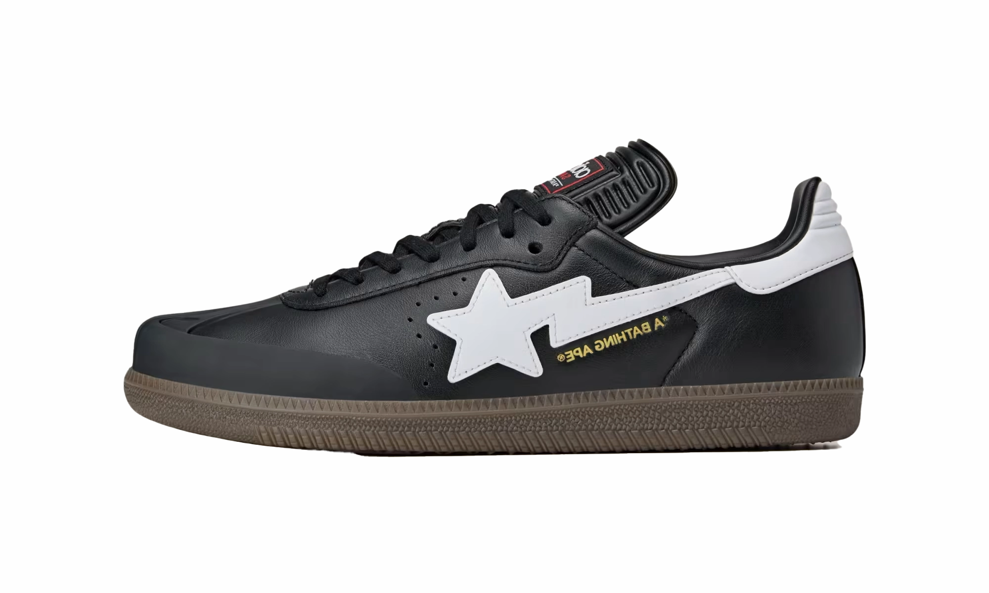 Samba "Bape - Black White" Travel Light Frost Step