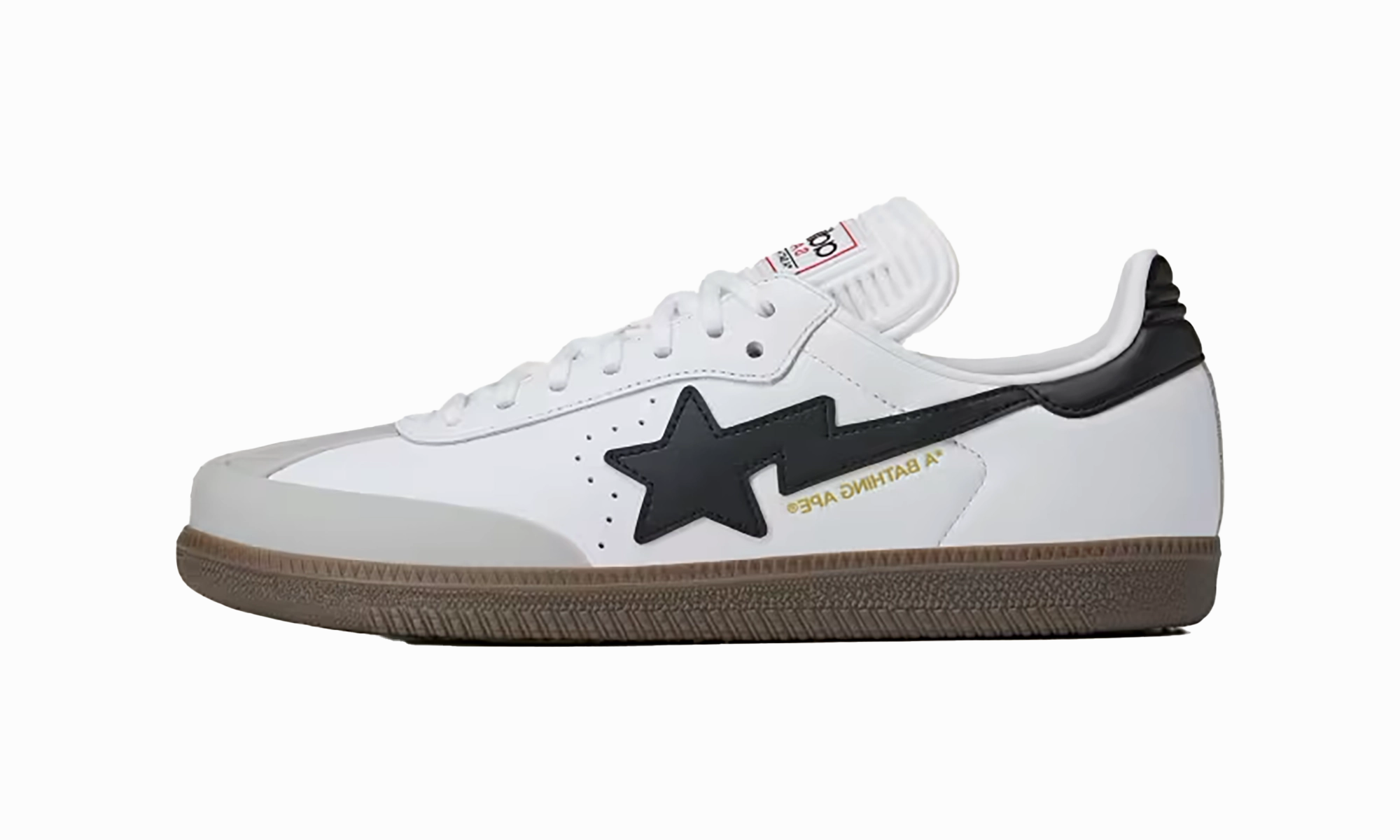 Samba "Bape - White Black" Practical Use