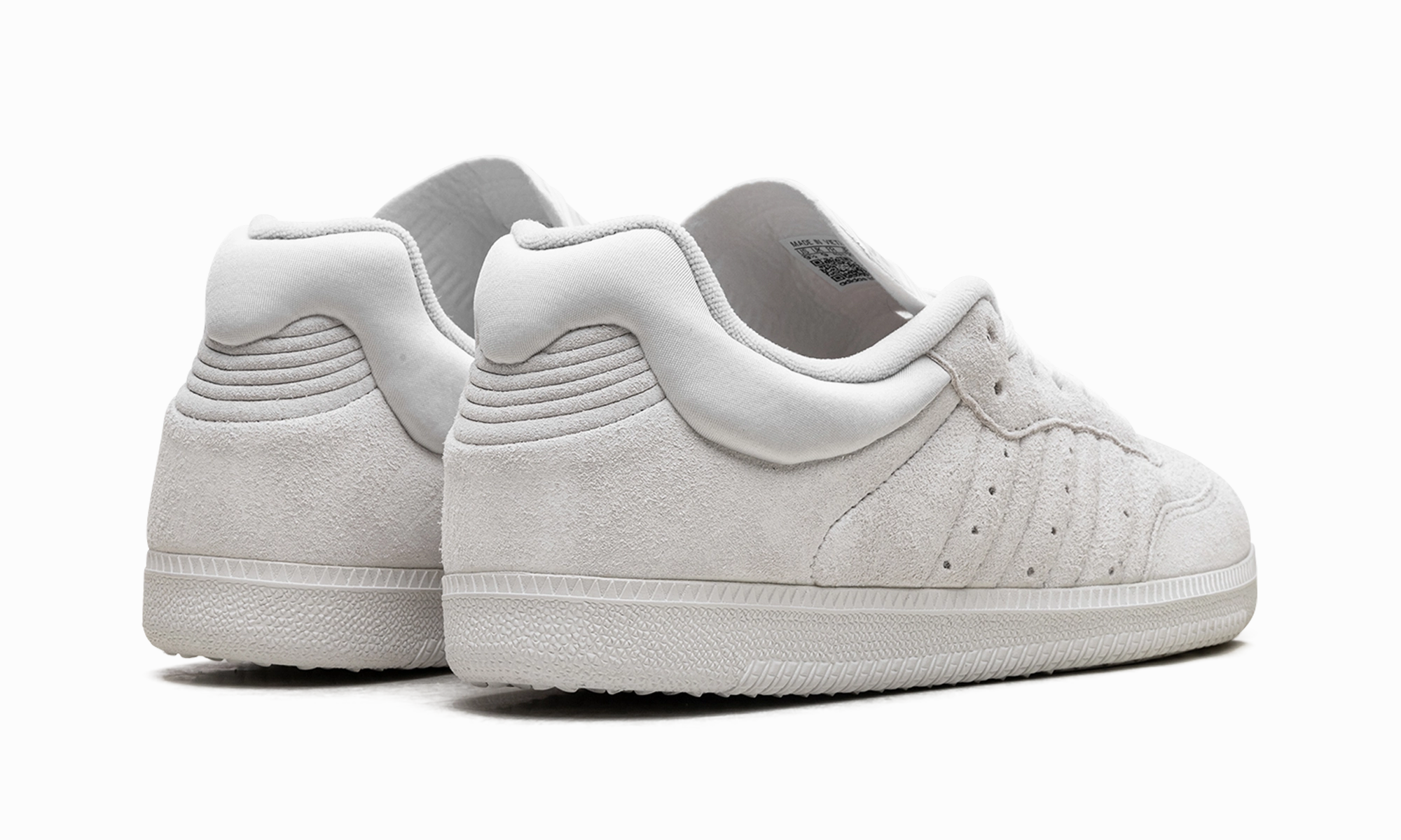 Samba "Dingyun Zhang - White Vapor" Flat Comfort