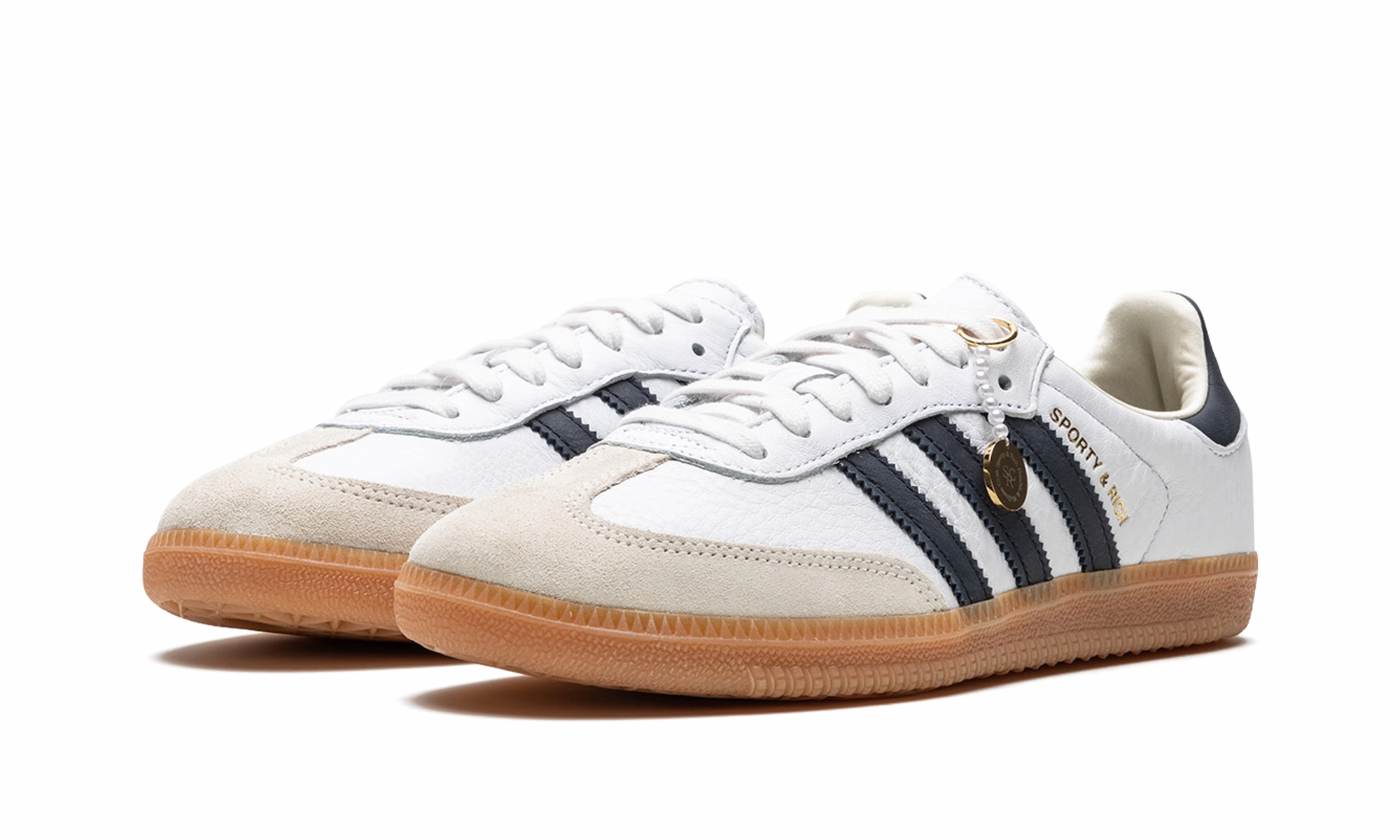 Samba "Sporty & Rich - White/Black" Petal Jog