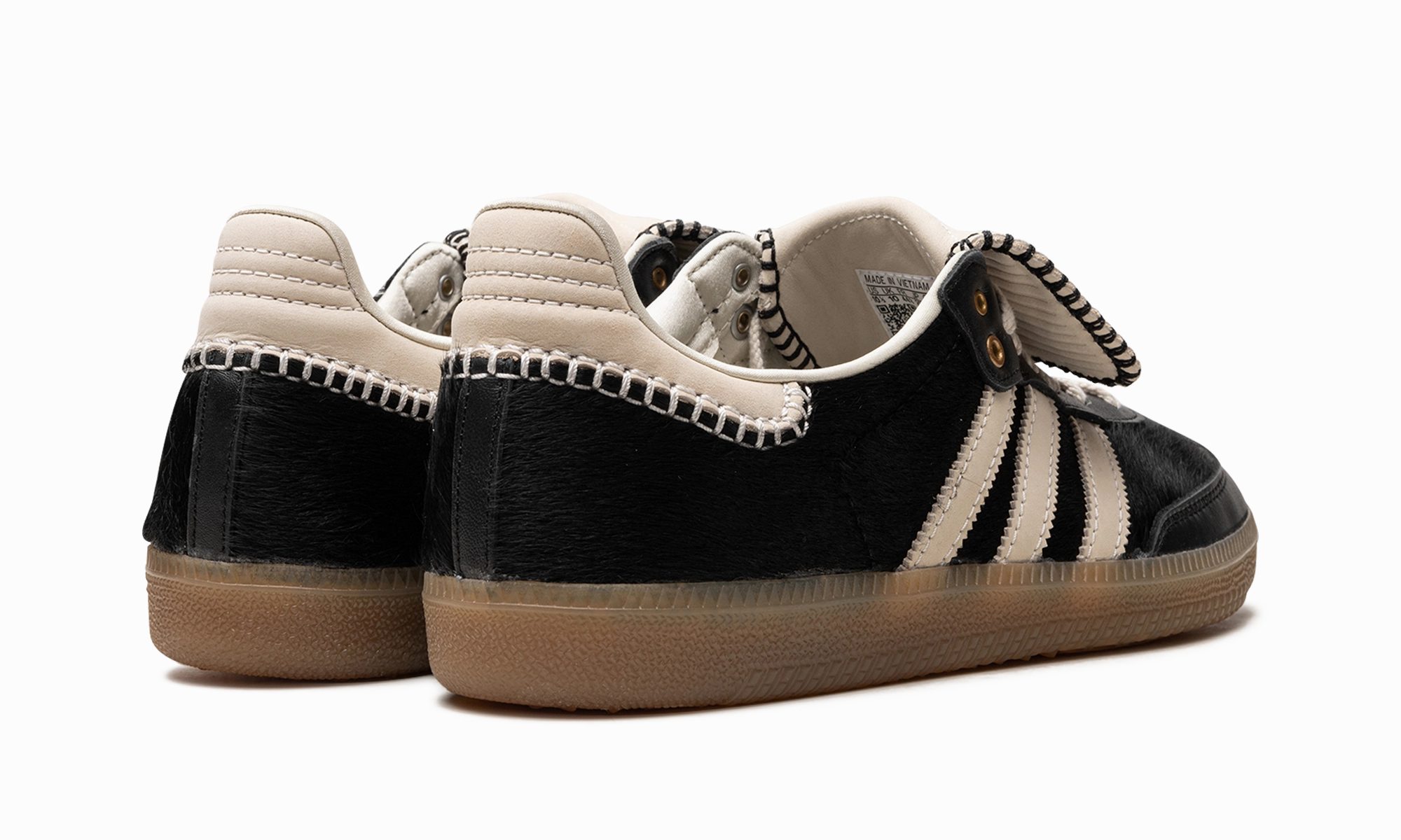 Trail Step Samba "Wales Bonner - Black Pony Hair"