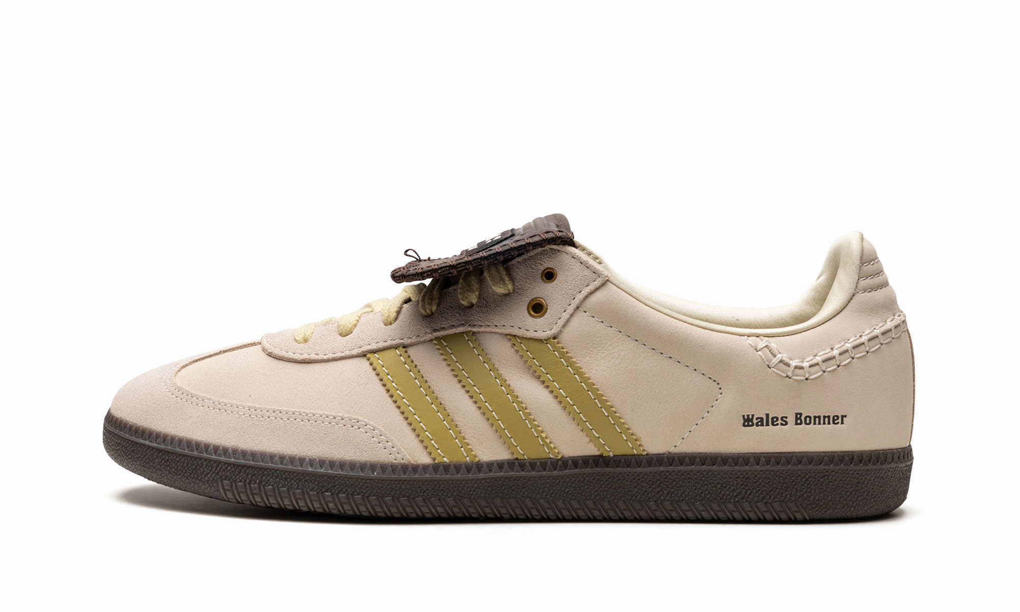 Samba "Wales Bonner - Cream / Yellow" Fashionable Design Alley Walk