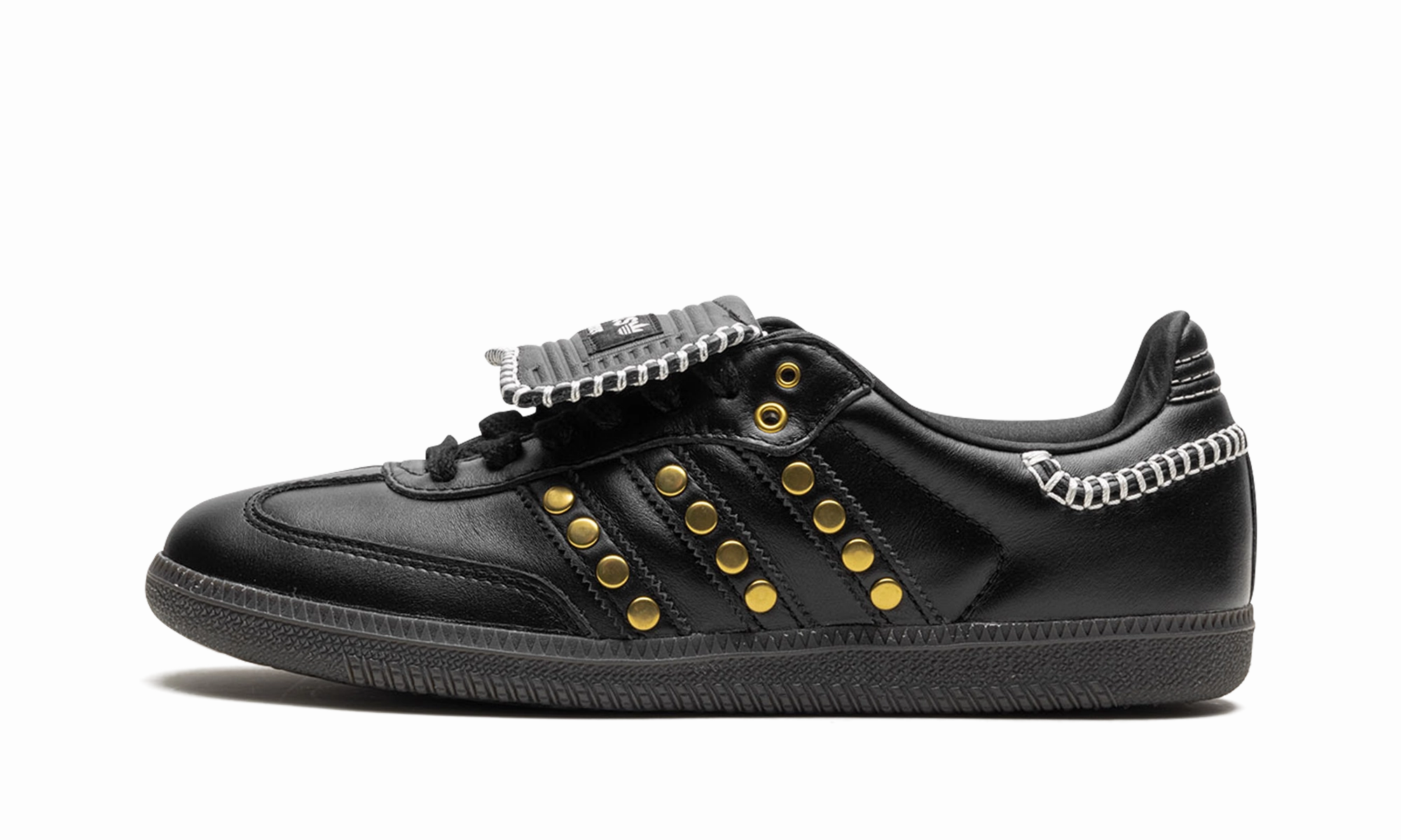 All Day Comfort Feature Anti   Slip Feature Samba "Wales Bonner - Studded Pack - Black"