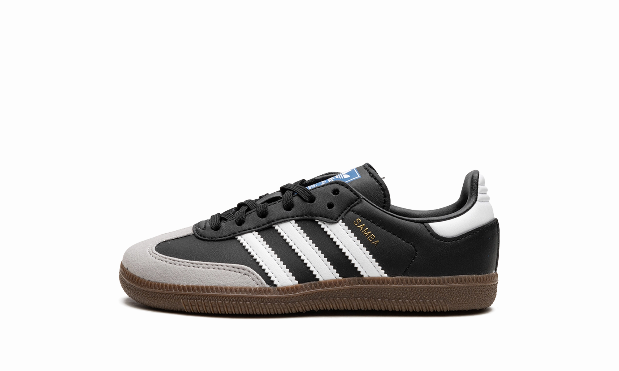 Samba Vegan Kids "Black / White / Gum" Breathable Upper Shoes