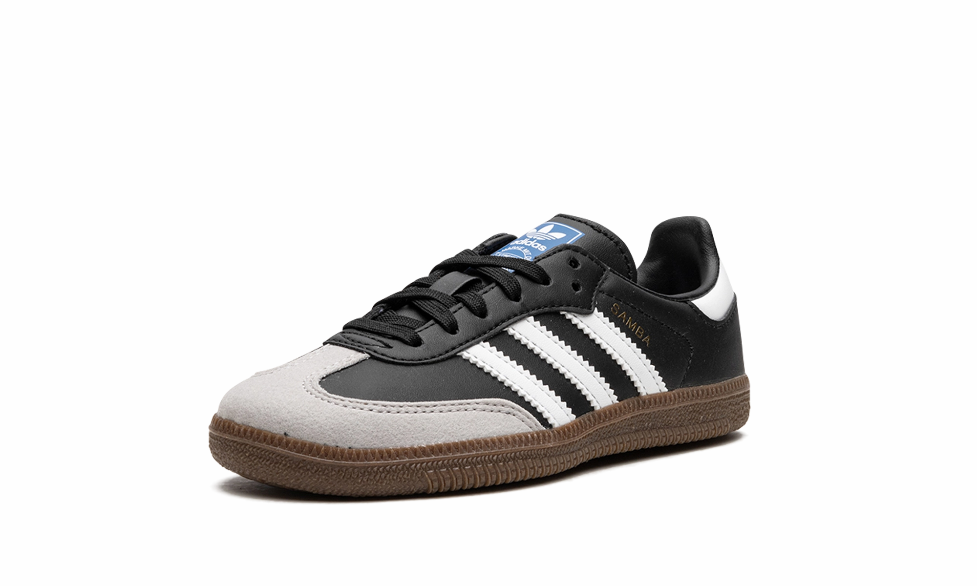 Short Distance Samba Vegan Kids "Black / White / Gum"