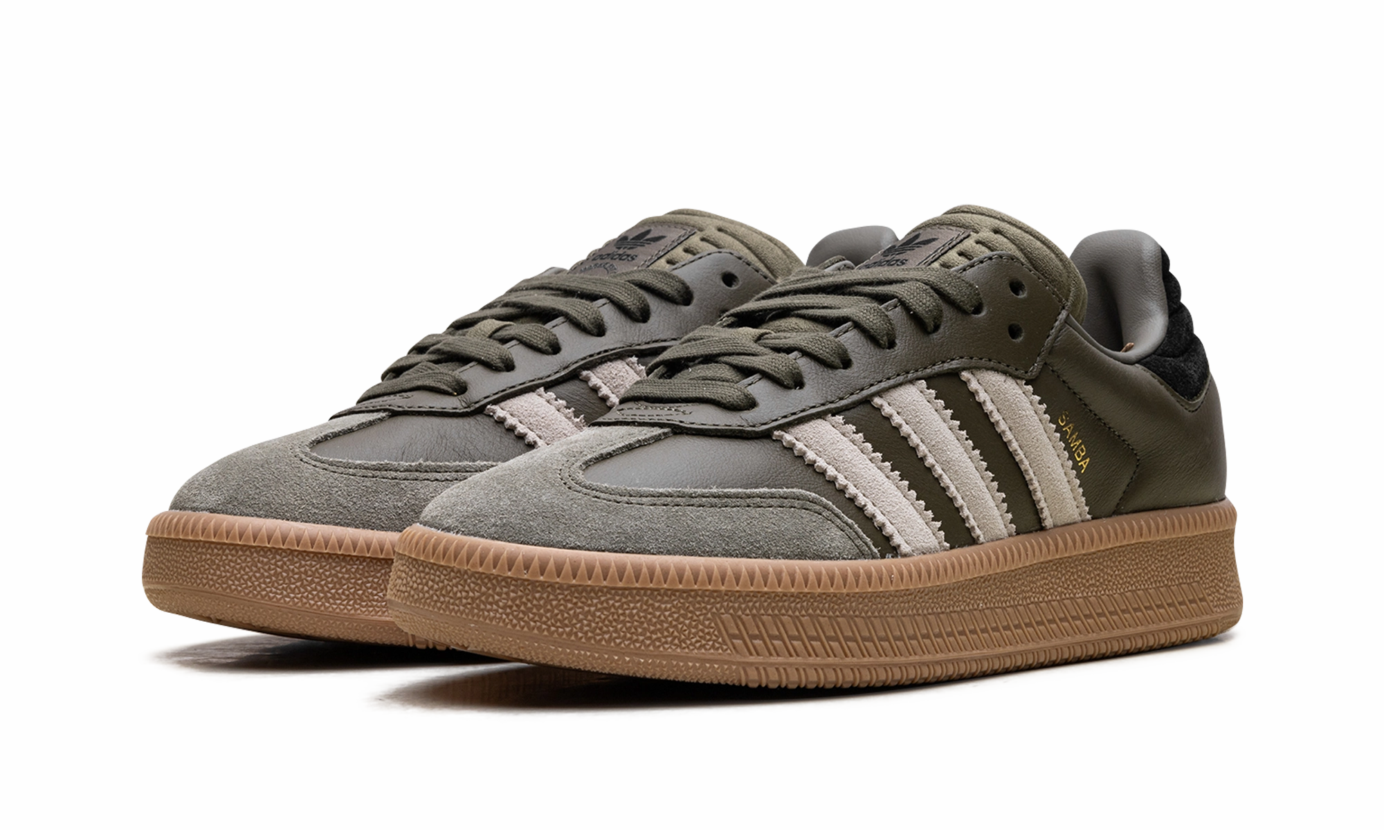 Samba XLG "Olive Strata Wonder Beige Gold Metallic" Urban Move