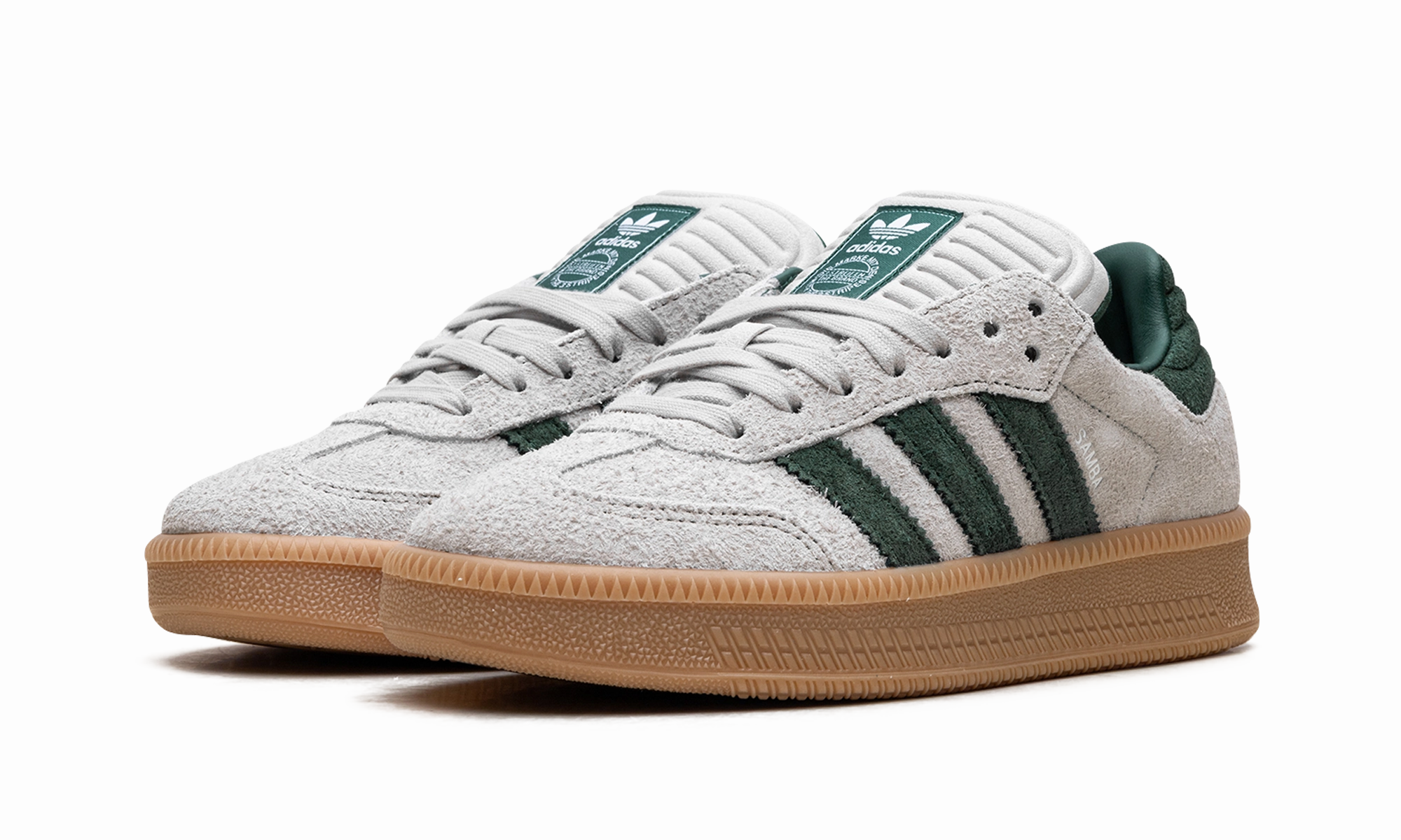 Smart Form Street Pic Samba XLG "Putty Grey Collegiate Green"