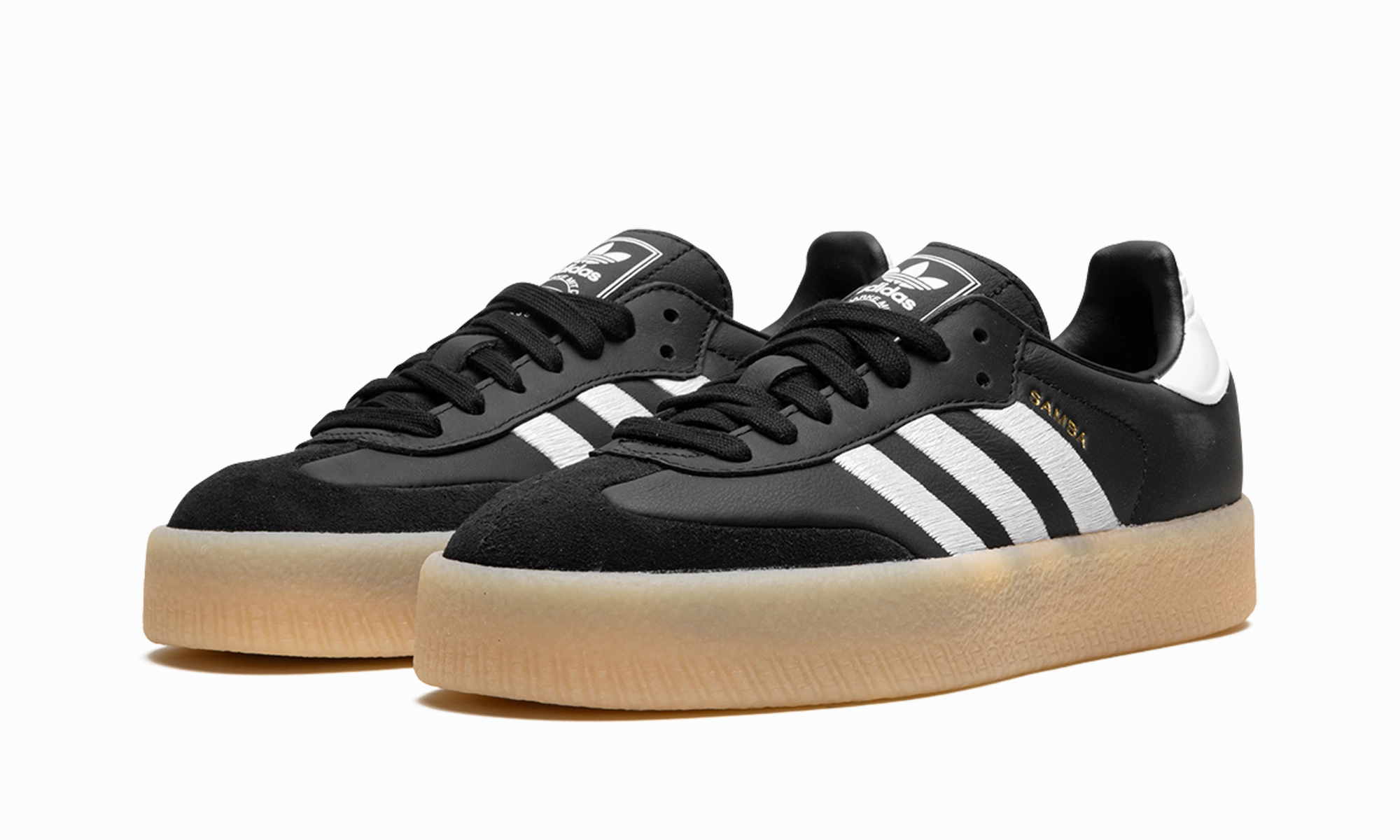 SAMBAE WMNS "Black / White" Non Marking Outdoor