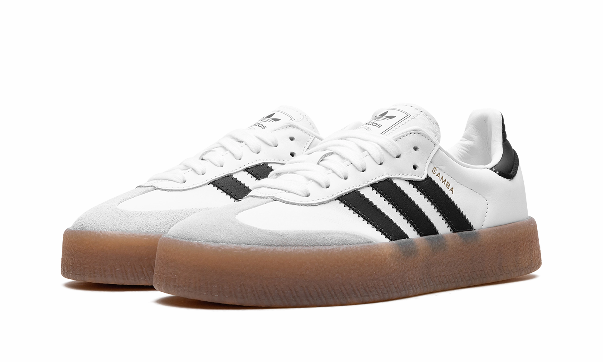 Sambae WMNS "White Black Gum" Harbor Step
