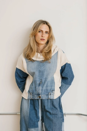 Sarnia Pullover Ribbed Neckline