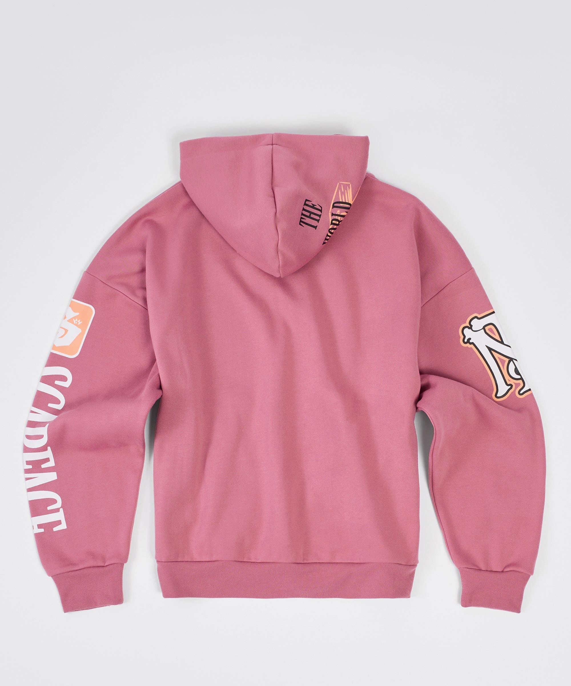 Scarface Muted Hoodie - Mauve DoubleStitched Construction Temperature Control Fabric