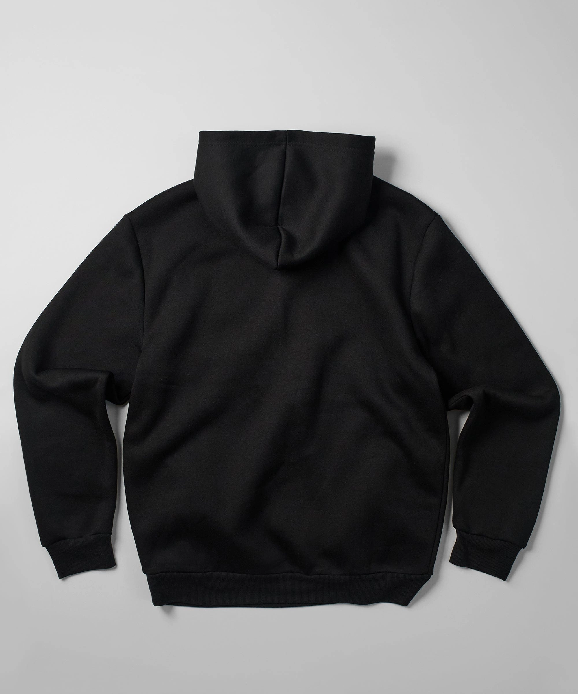 Scarface Say Hello Embroidered Patch Hoodie - Black MultiFunctionalPockets