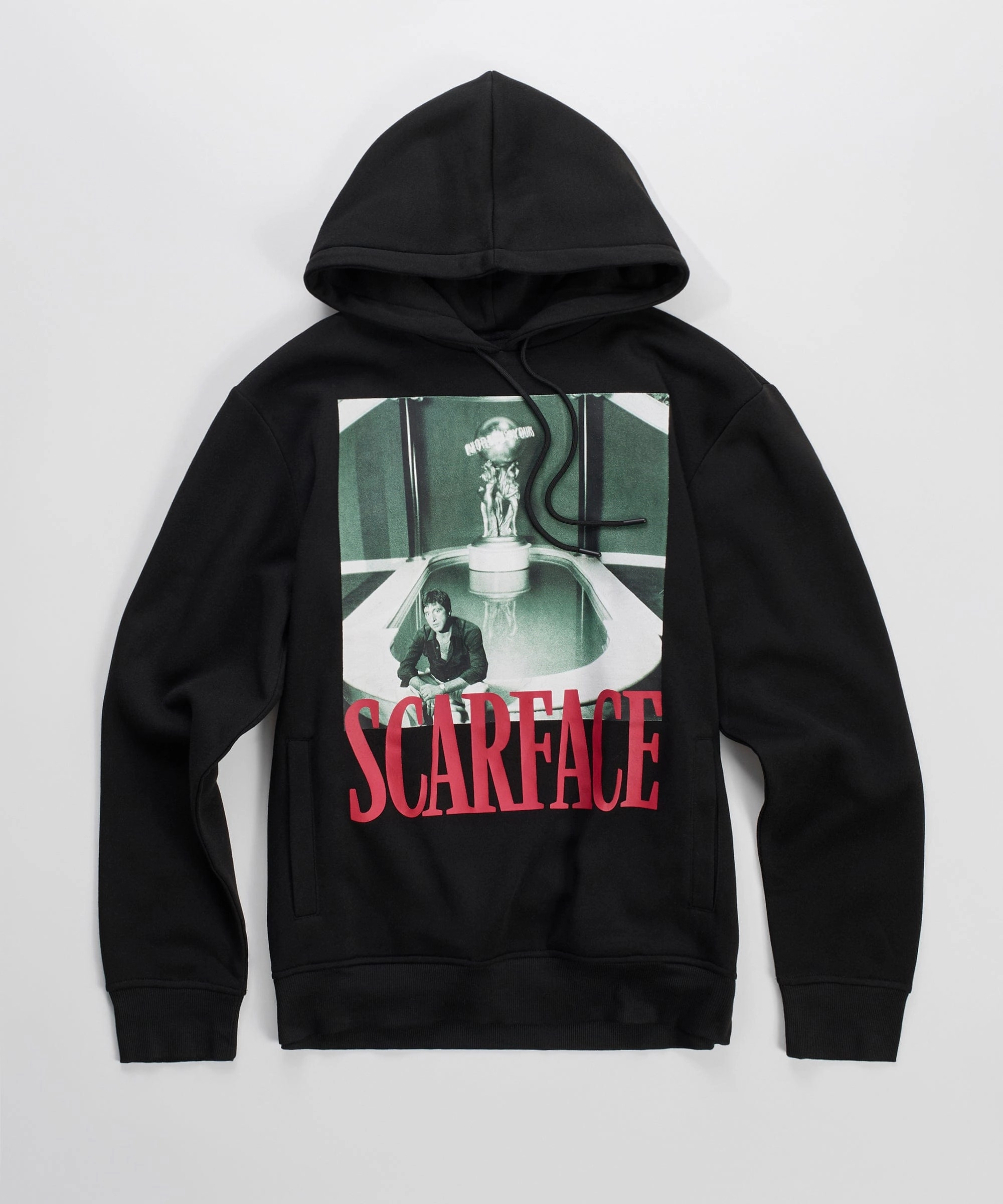 Scarface The World Is Yours Hoodie - Black Reinforced Stress Points