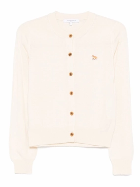 Maison Kitsun Women's Maison Kitsune' Sweaters Powder Ethical Production Knitwear