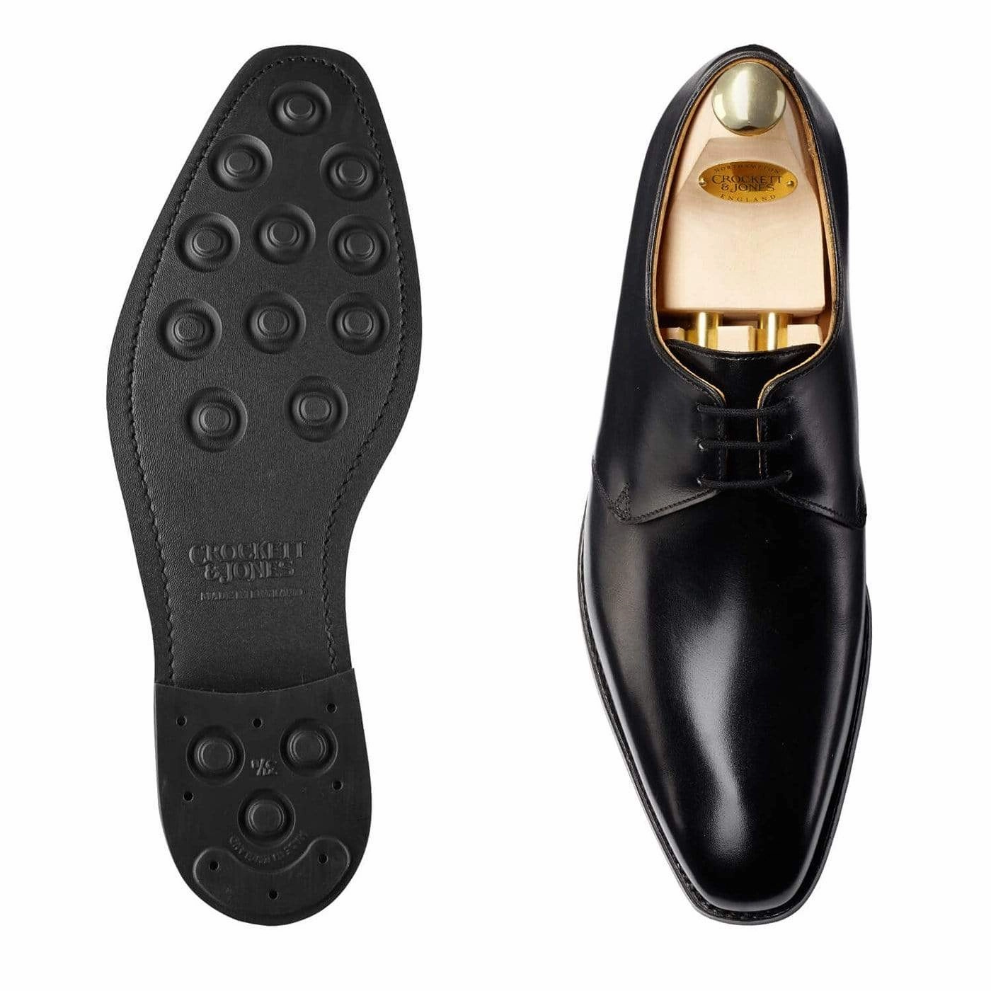Highbury Black Calf Lined Comfort Modern Form