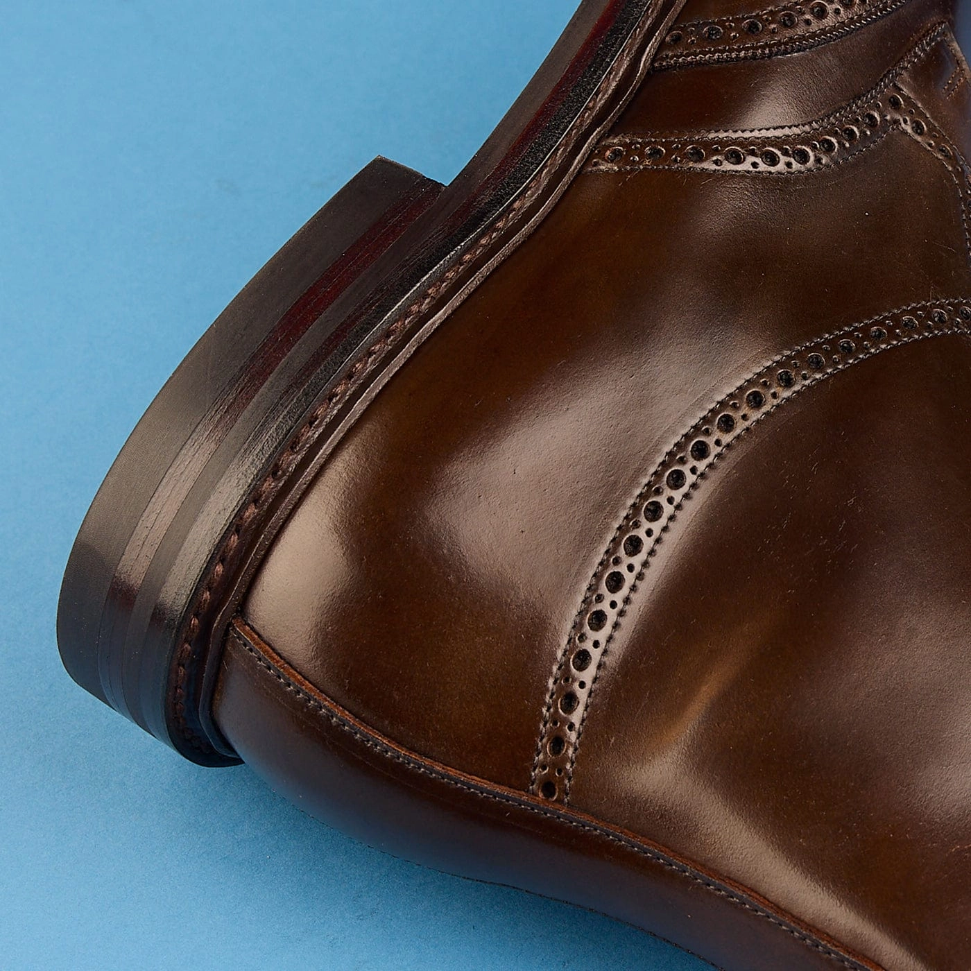 Breathable Elegant Style Stylish Shoes Lindrick 2 Dark Brown Cordovan
