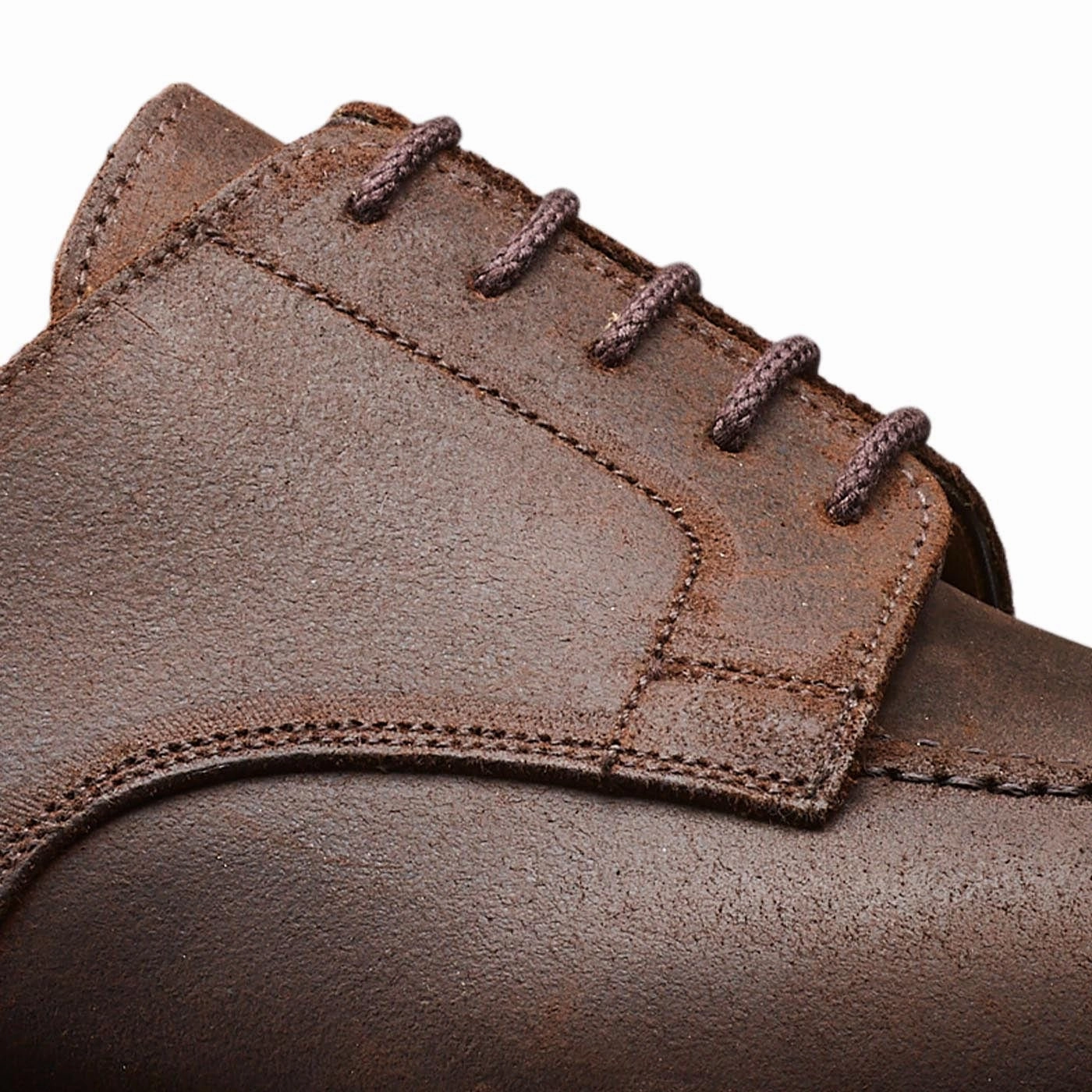 Denver Dark Brown Rough-Out Suede Balanced Comfort All Day Wear
