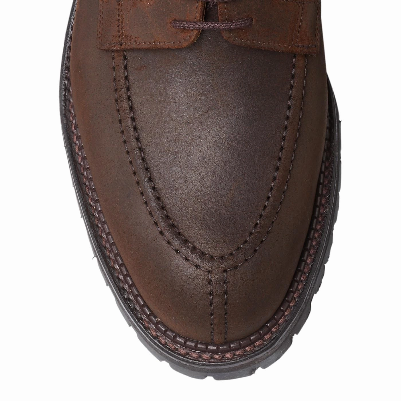 Gentle Step Feel Denver Dark Brown Rough-Out Suede