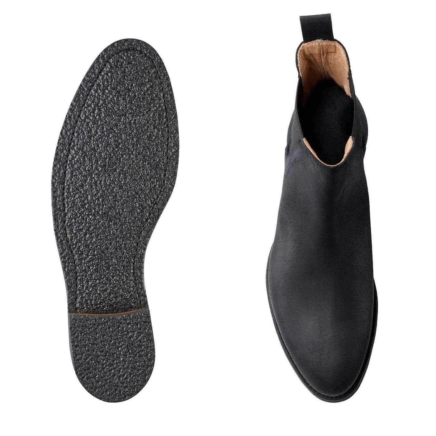 Easy Wear Rachel Black Rough-Out Suede