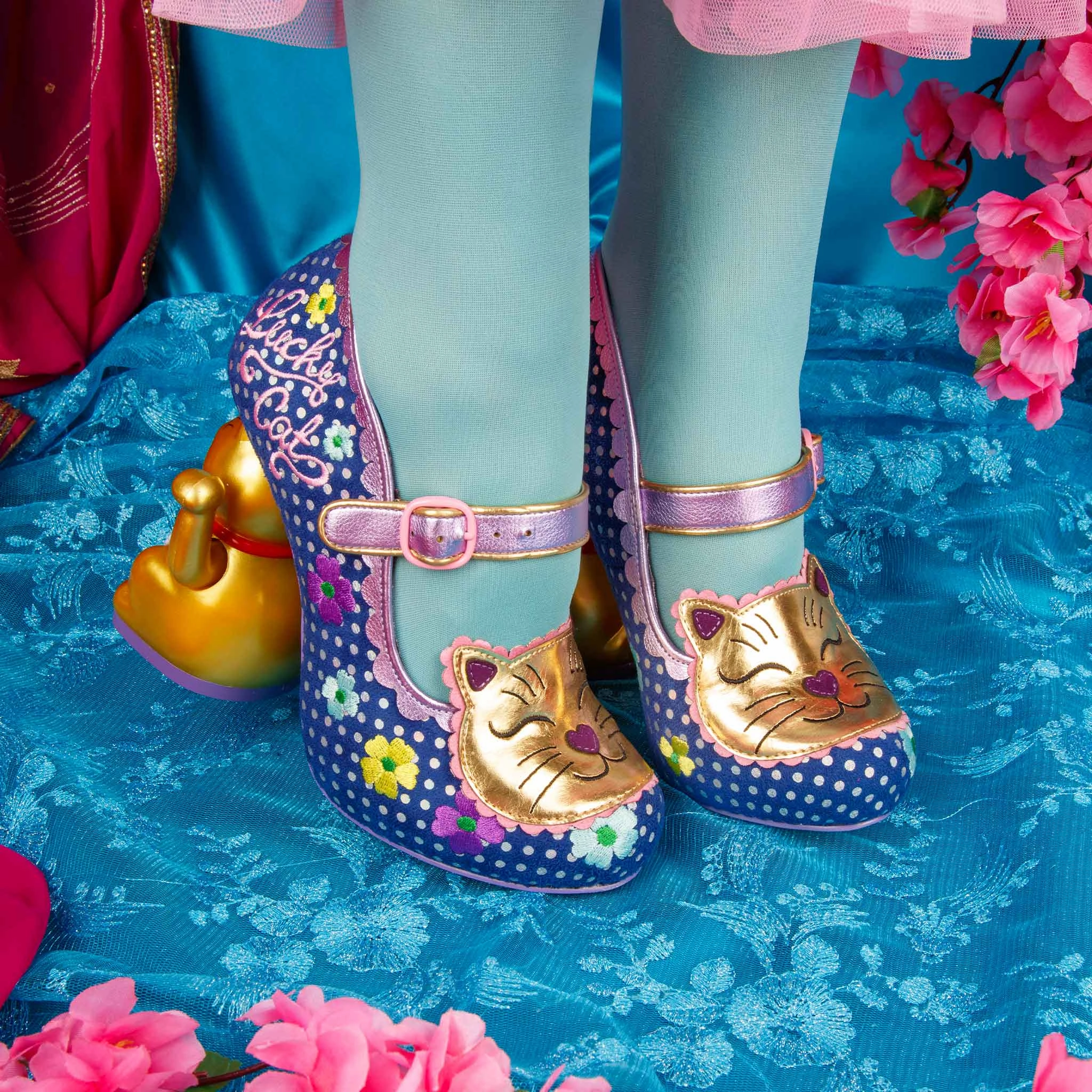 Flexibility Open Heel Shoes Fortunate Feline
