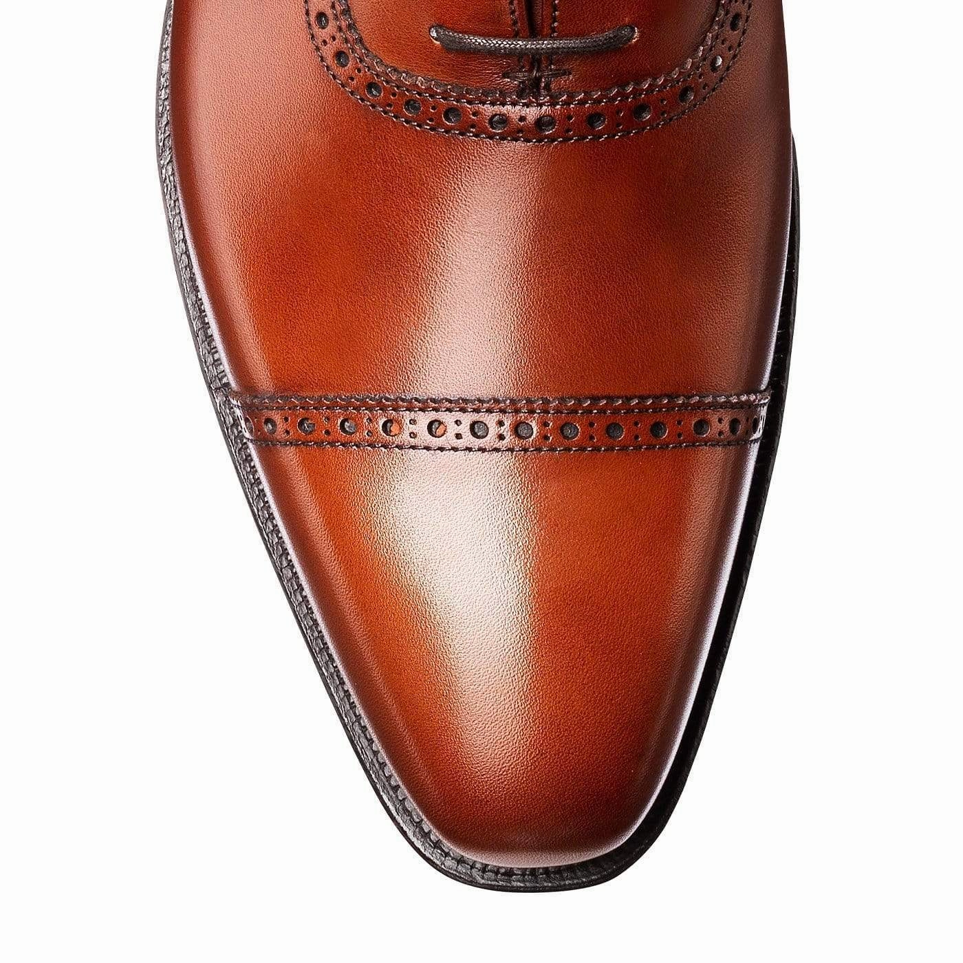 Breathable Upper Simple Fit Style Westbourne Chestnut Burnished Calf