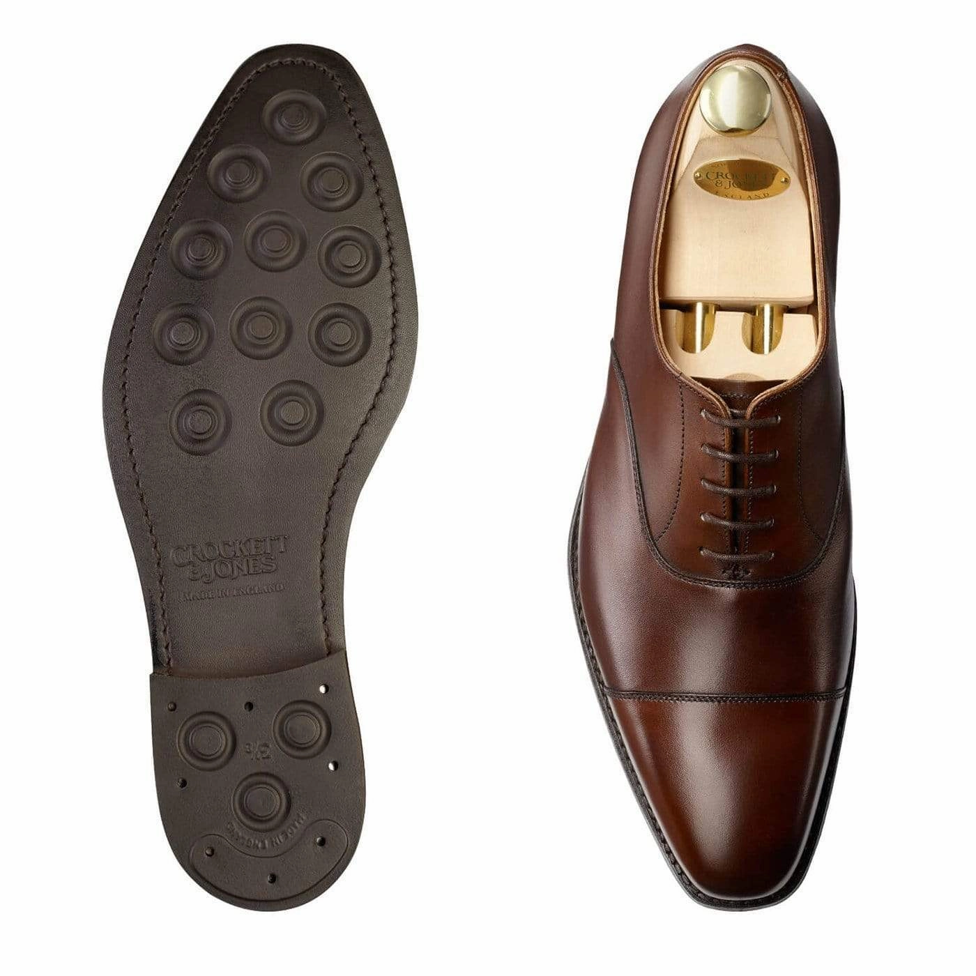 Hallam Dark Brown Calf Elegant Black Oxfords Office Footwear