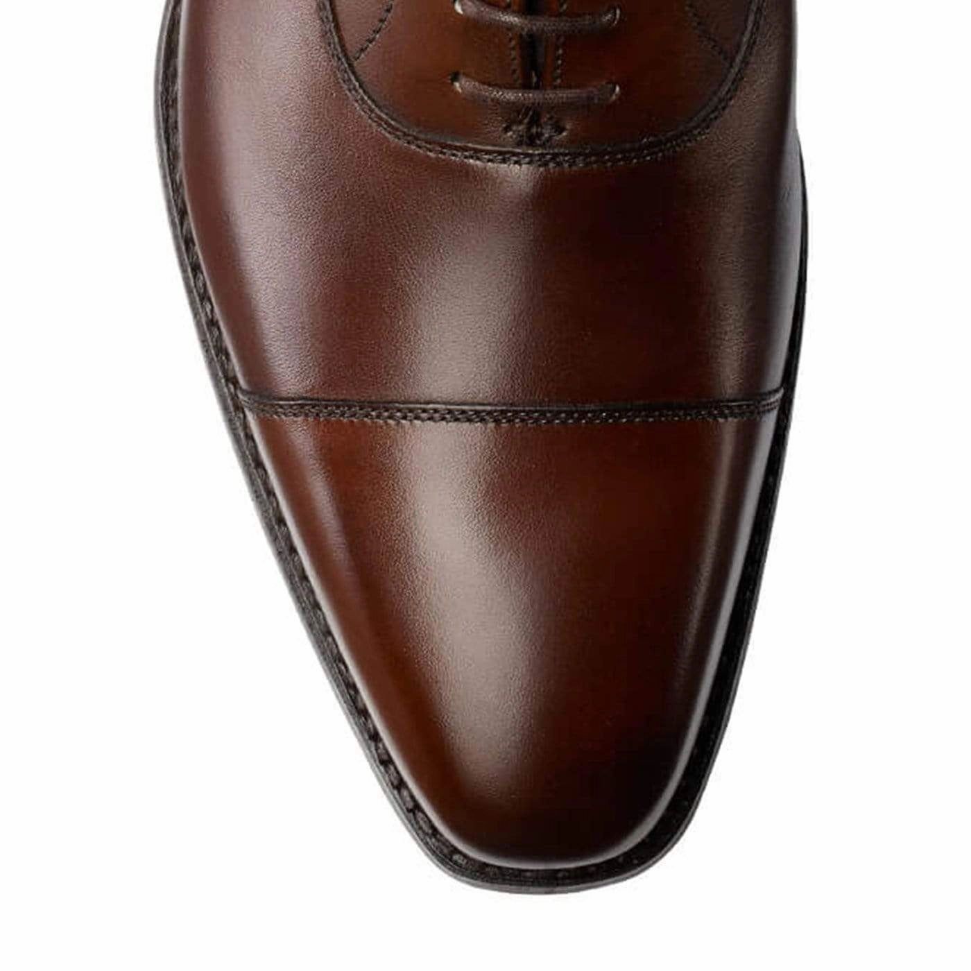 Trendy Fit Matte Finish Networking Event Hallam Dark Brown Calf