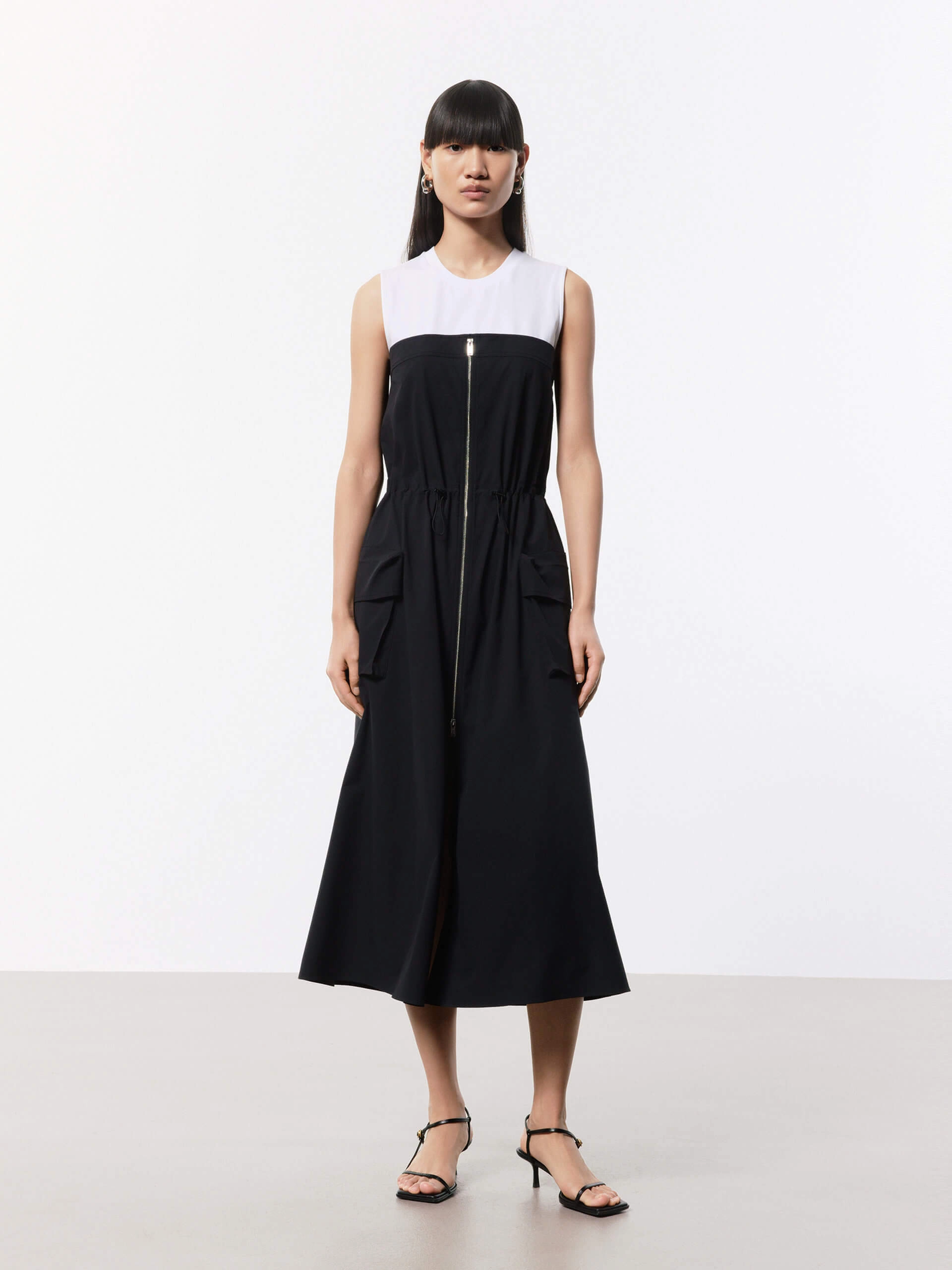 Sleeveless Midi Dress Comfortable Design Wear Go To Wear