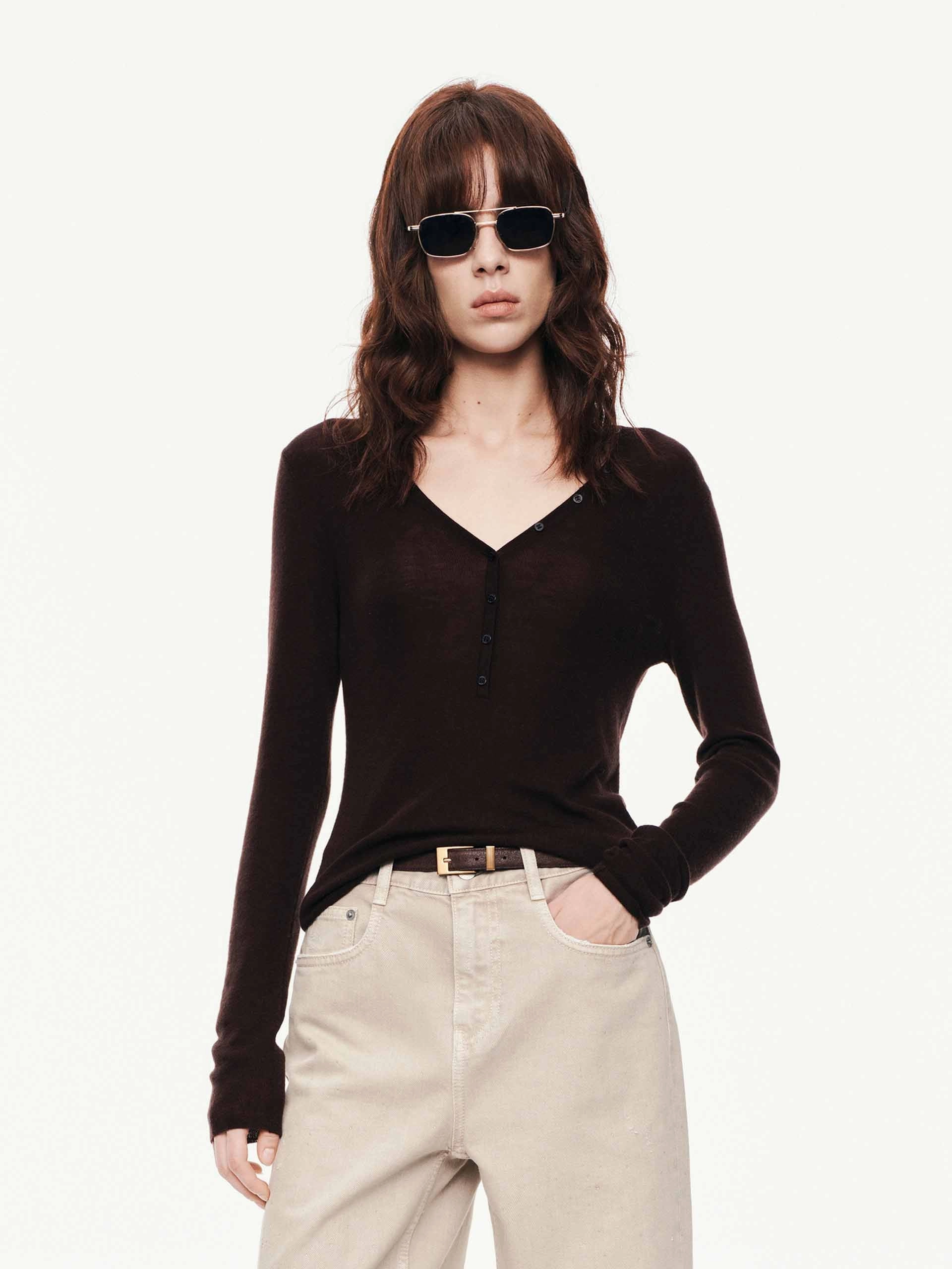 Slim Fit Wool Sweater Wool Sweater