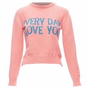 Trendy Appeal Versatile Knit Alberta Ferretti Everyday I Love You cashmere cropped sweater