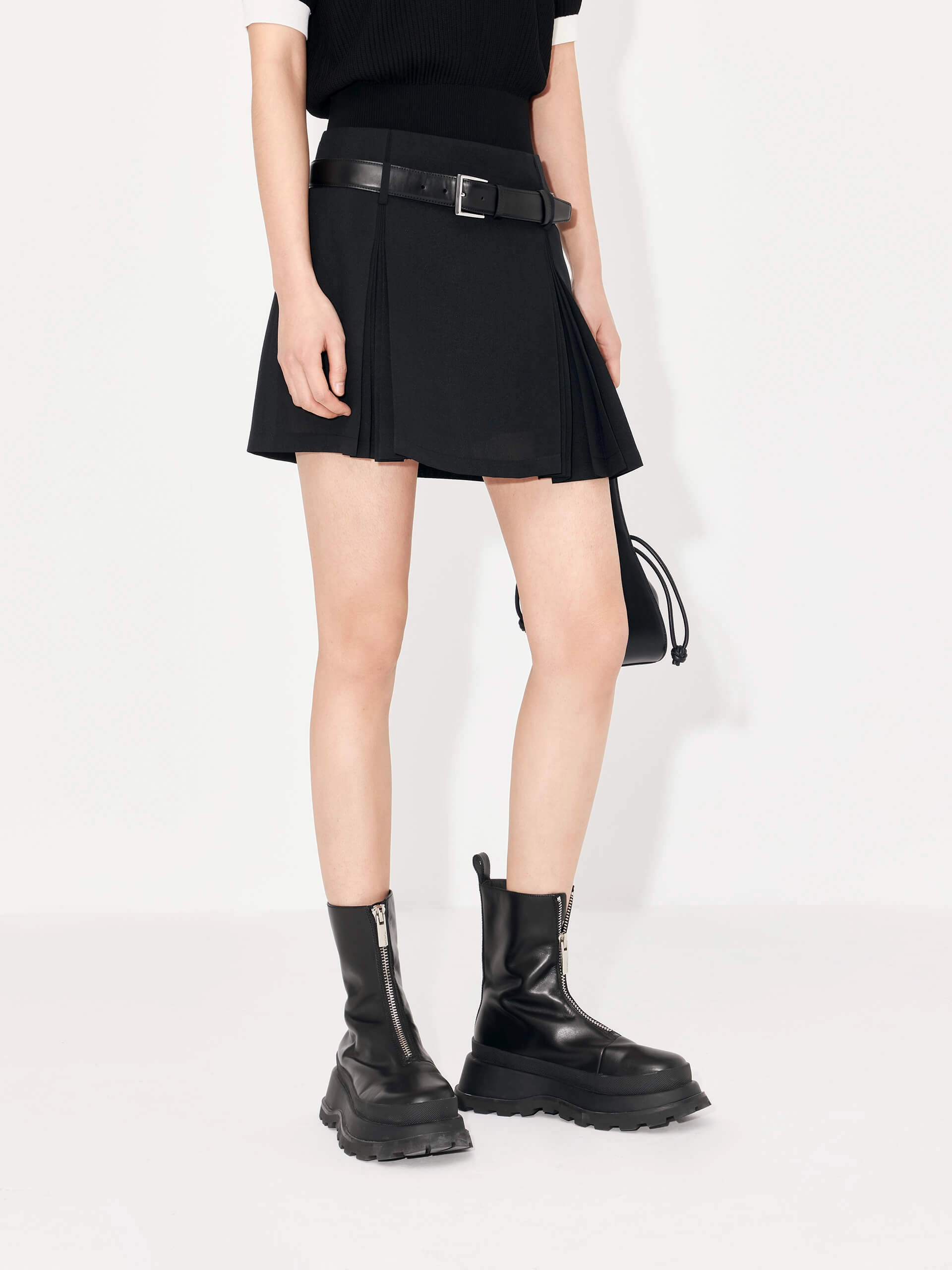 Pleated A-line Skirt Timeless Appeal Classic Elegance