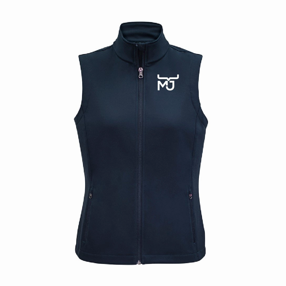 Mediterranean style Slimline Ladies Soft Shell Vest