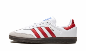 Reinforced heel Samba OG "White / Better Scarlet"