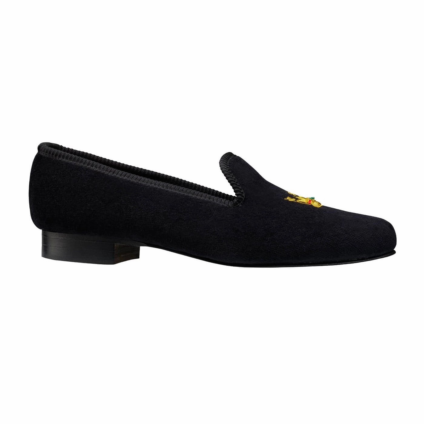 Easy Care Relax Slip Shoes Coronet Black Velvet