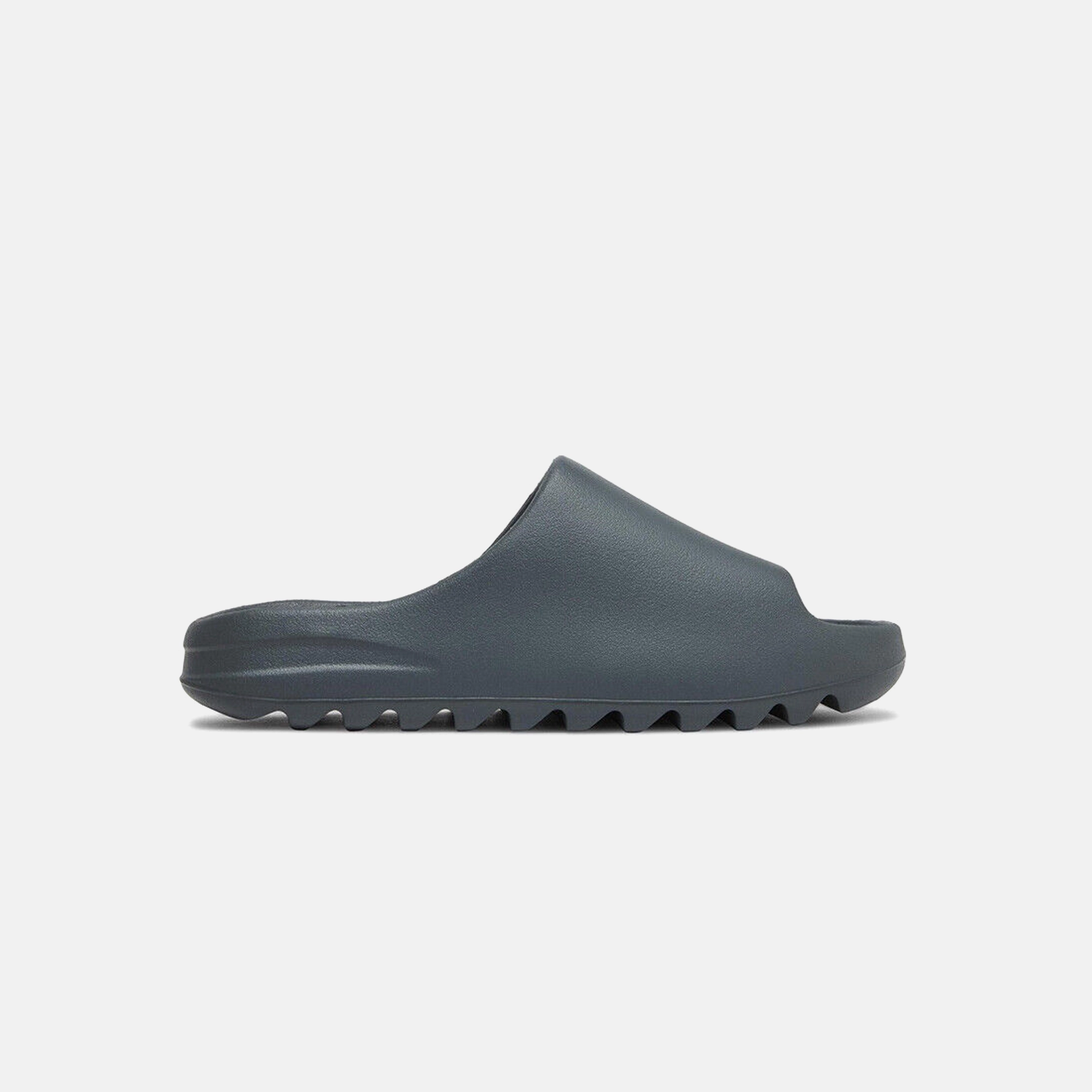 Rubber Traction Lean Profile Adidas Yeezy Slide Slate Grey