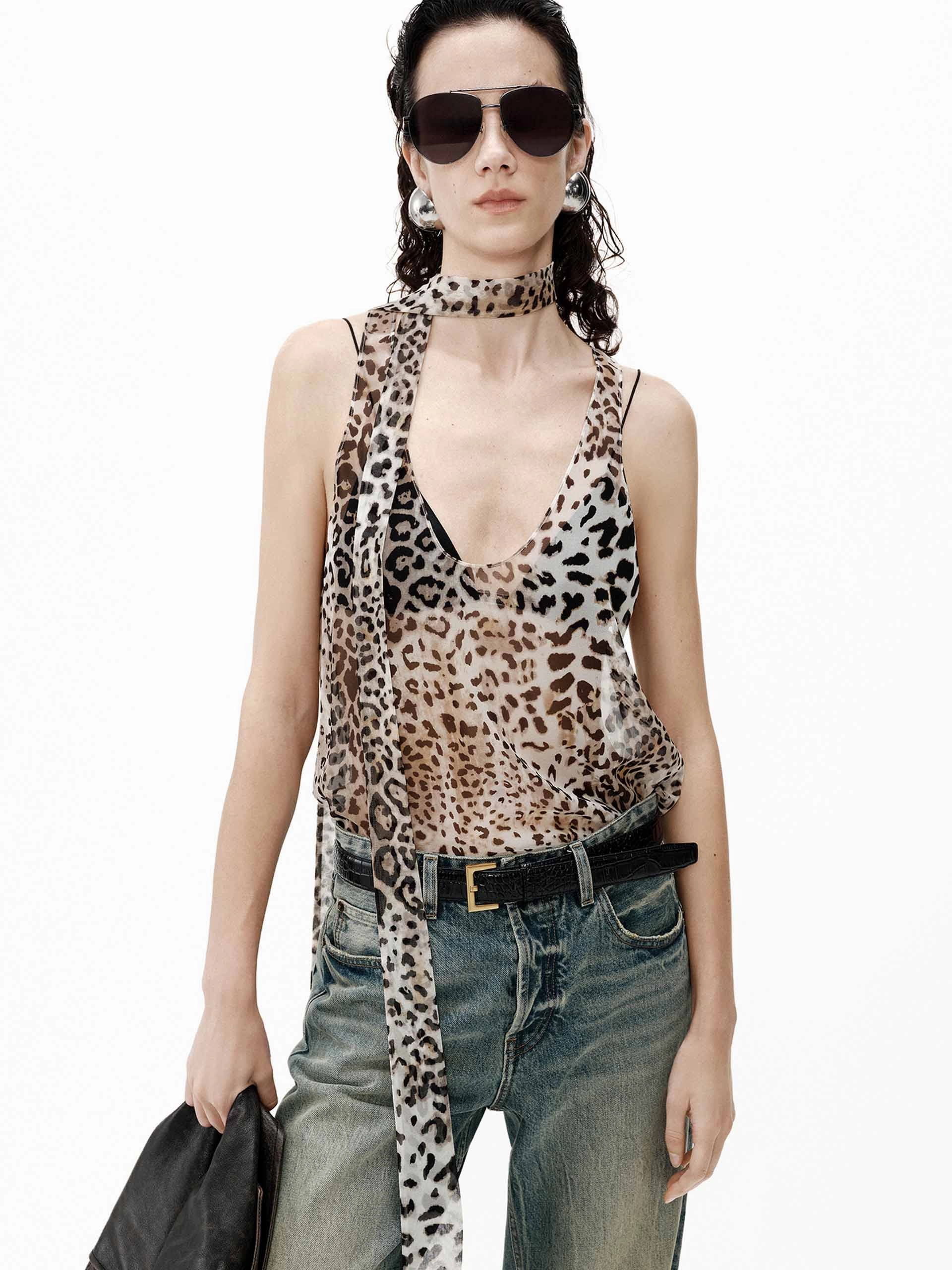 Silk Chiffon Tie Tank AllDayComfortFit WaterRepellent Coating