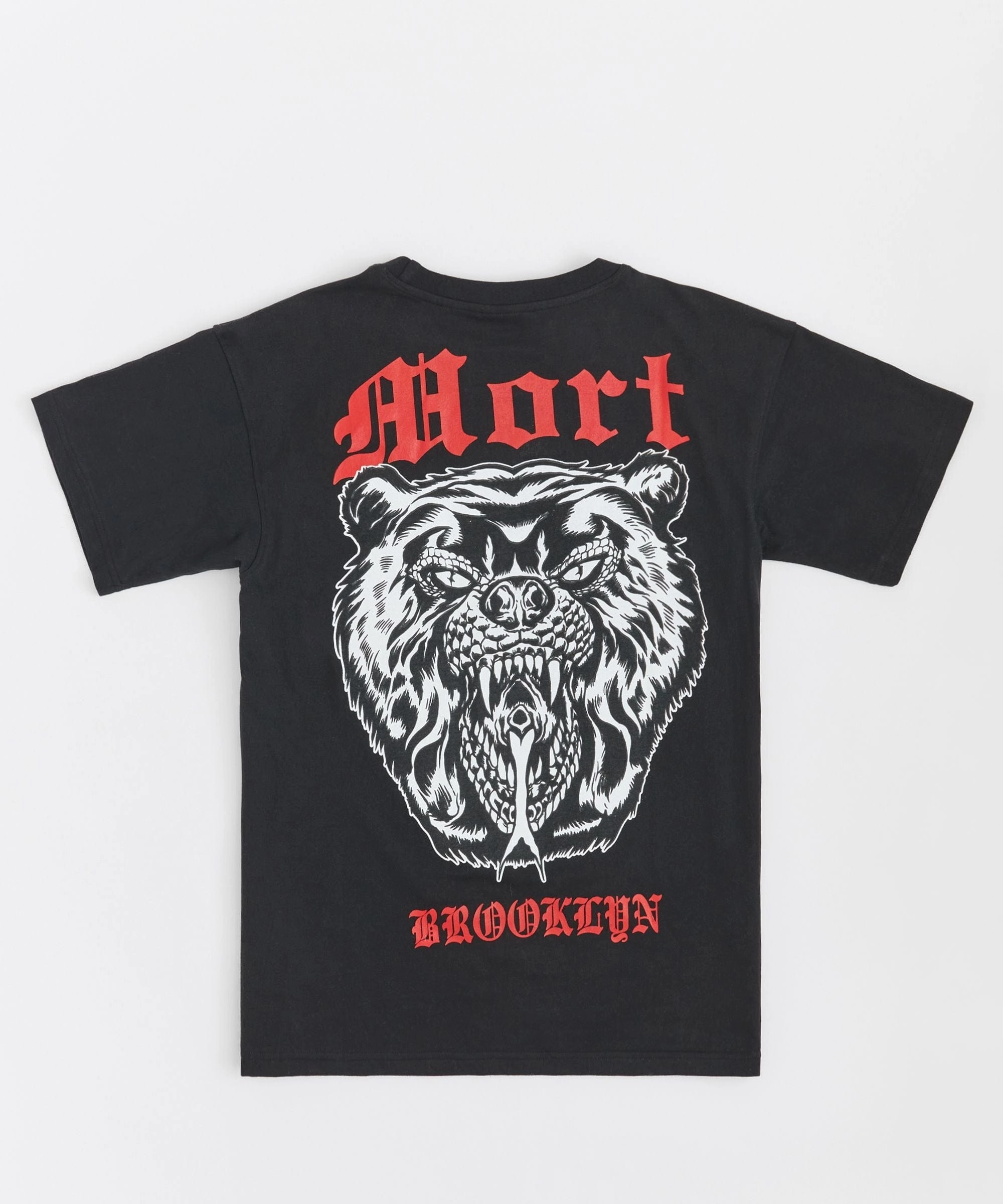 SlimFitAdaptation Mishka Old English Short Sleeve Tee - Black