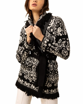 All Day Comfort Fit Stylish Warmth Hale Bob Haisley Wool-Blend Cardigan