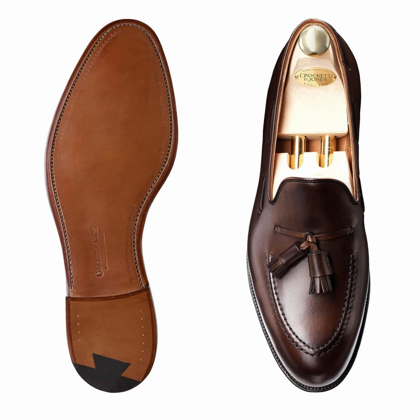 Cavendish Dark Brown Burnished Calf Arch Love